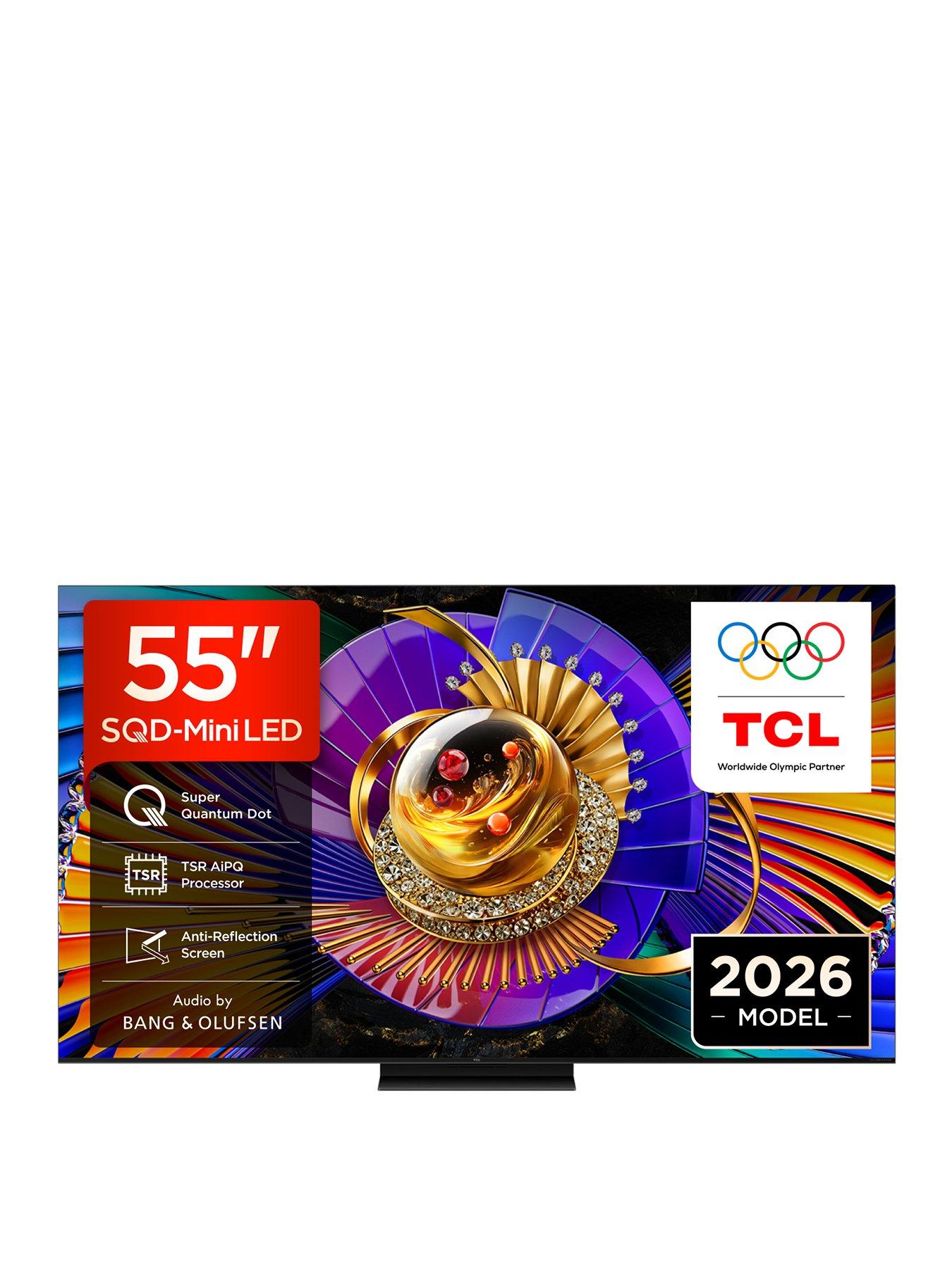 TCL 55C7L-UK, 55" 4K SQD Mini LED 144Hz TV