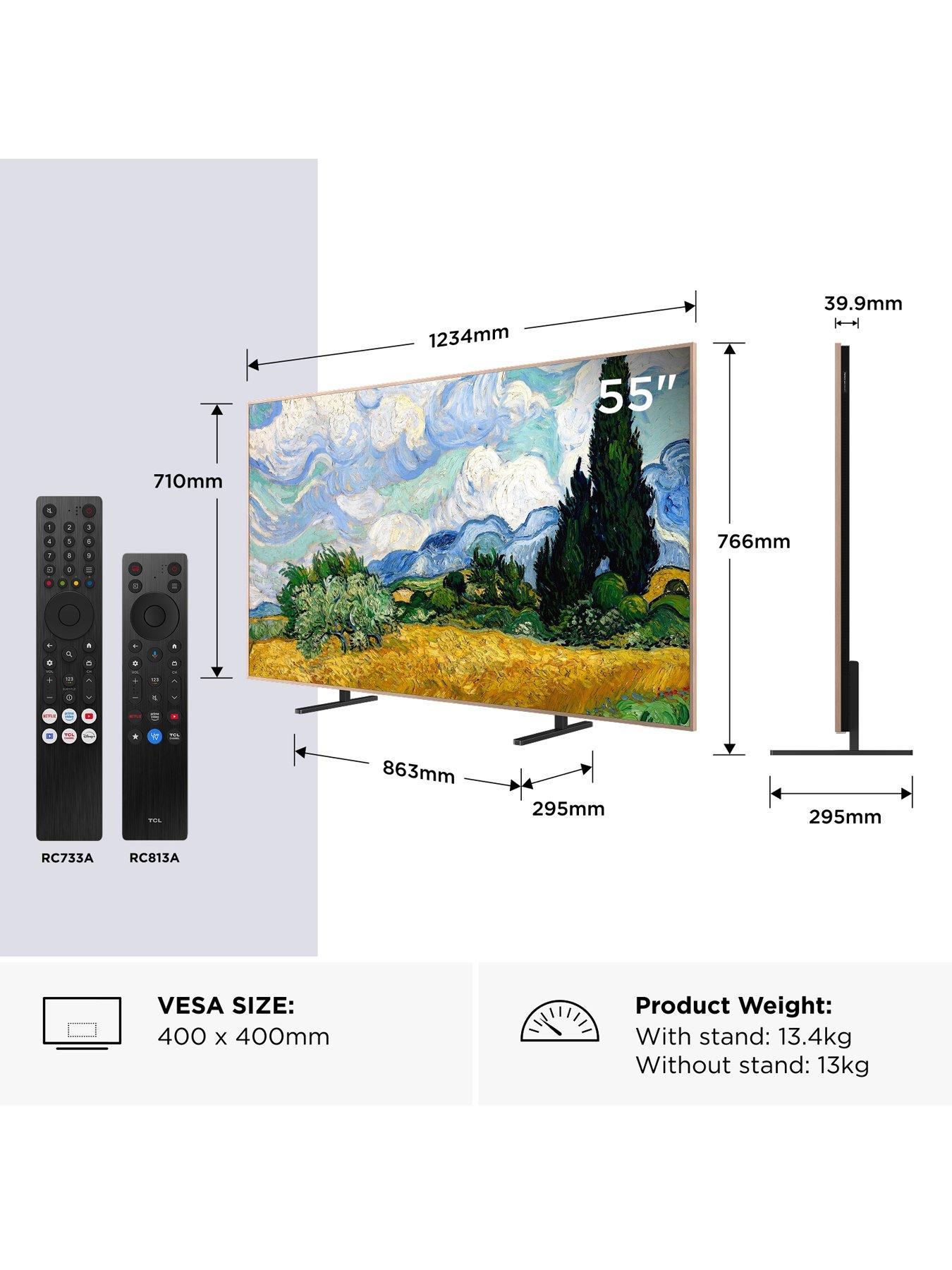 Image 2 of 7 of TCL 55A400 PRO-UK, 55" NXTVision 144Hz QD-Mini LED TV