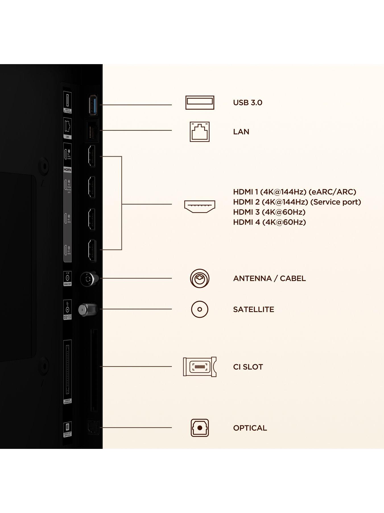 Image 6 of 7 of TCL 55A400 PRO-UK, 55" NXTVision 144Hz QD-Mini LED TV