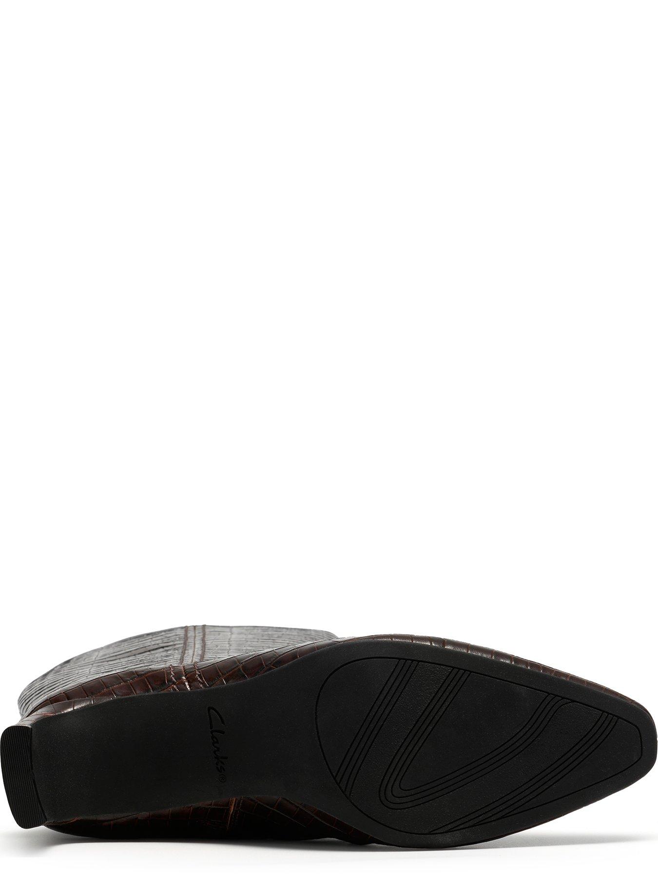 Image 5 of 6 of Clarks Edina Leather Tall Boot - Brown
