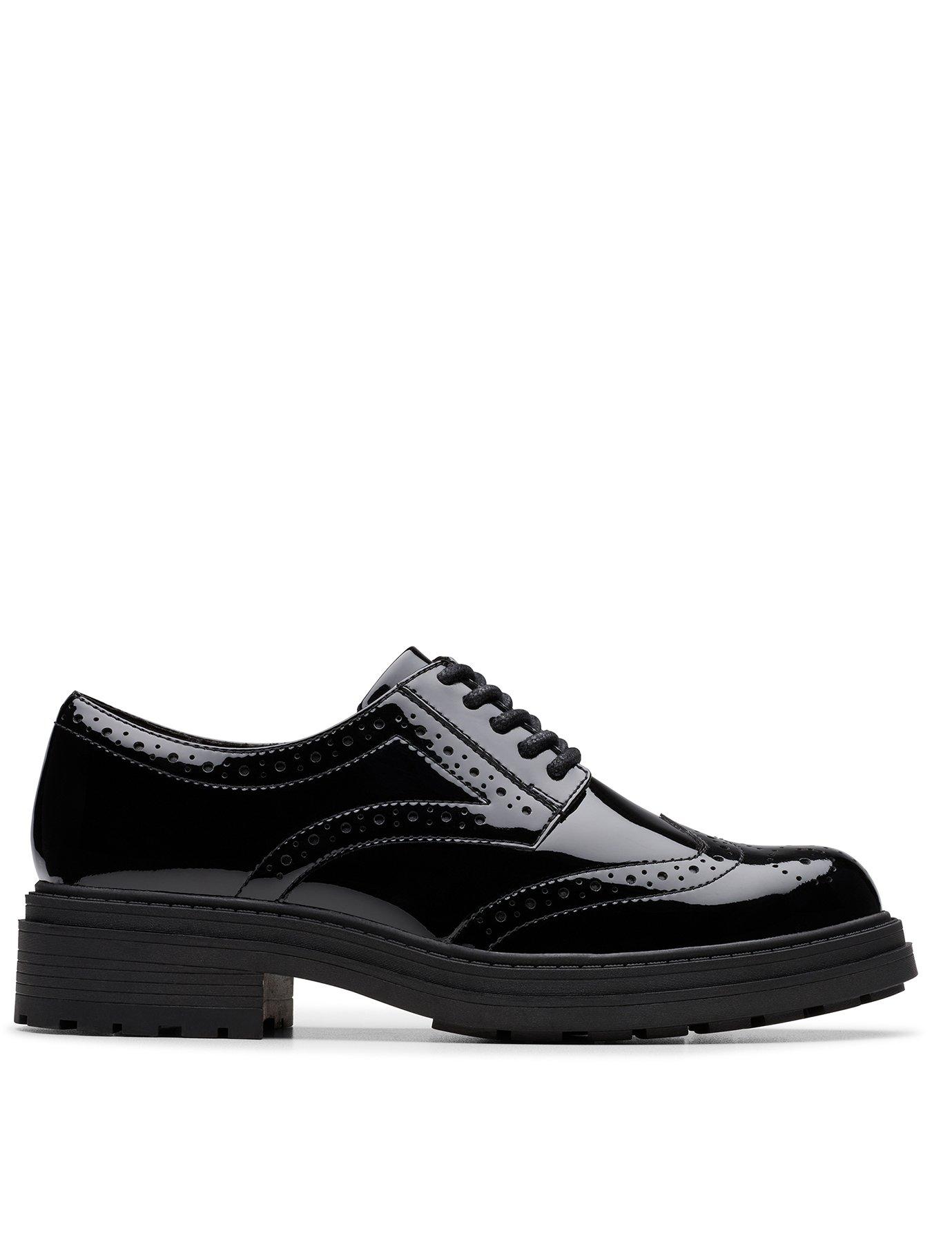 Image 1 of 6 of Clarks Wide Fit Orinoco3 Derby - Black