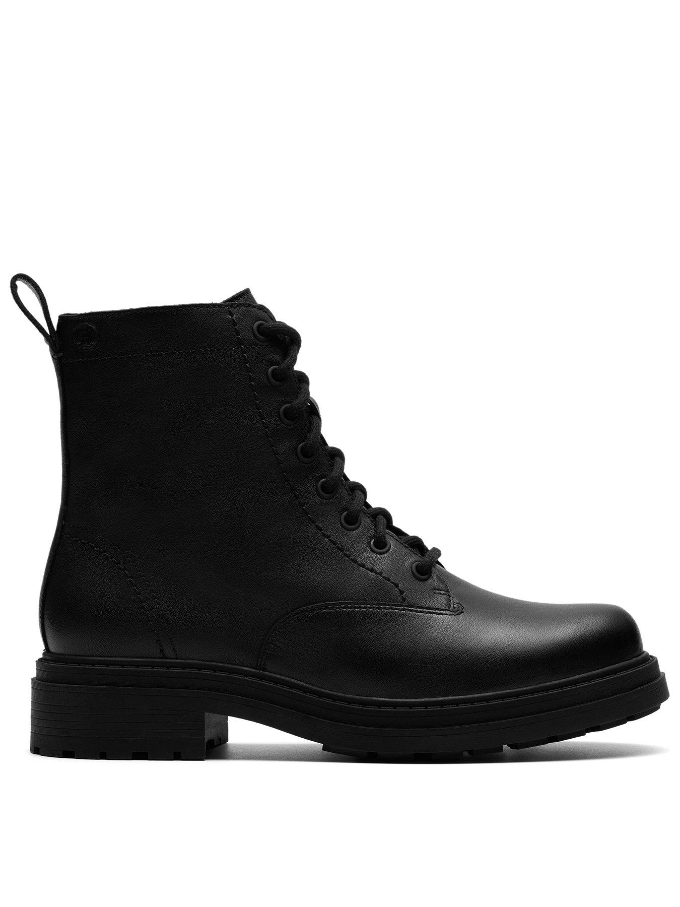 Clarks Orinoco 3  Style Lace Boot - Black