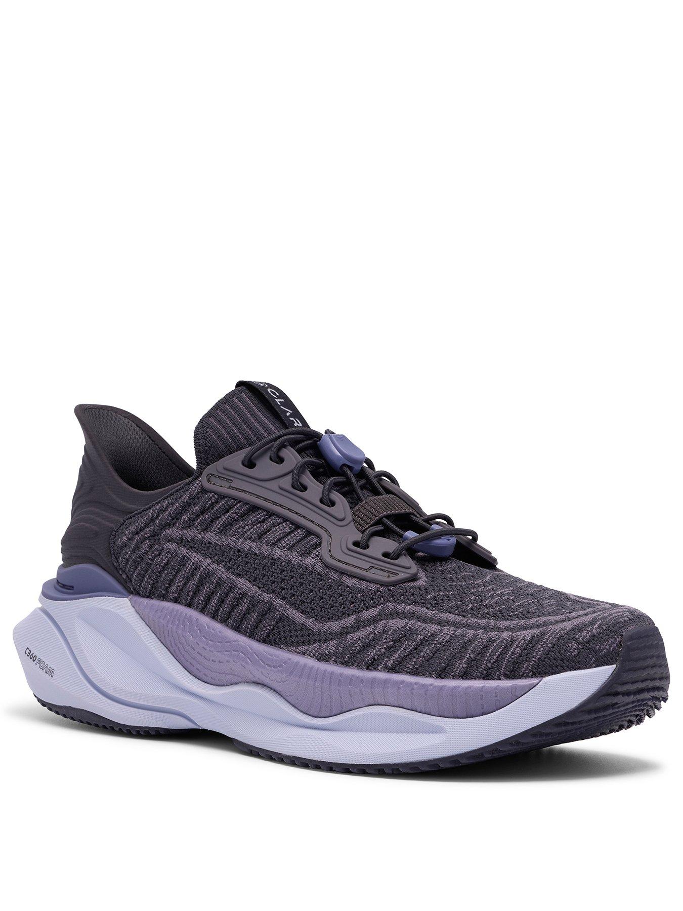 Image 2 of 6 of Clarks Pace Rise Trainer - Purple