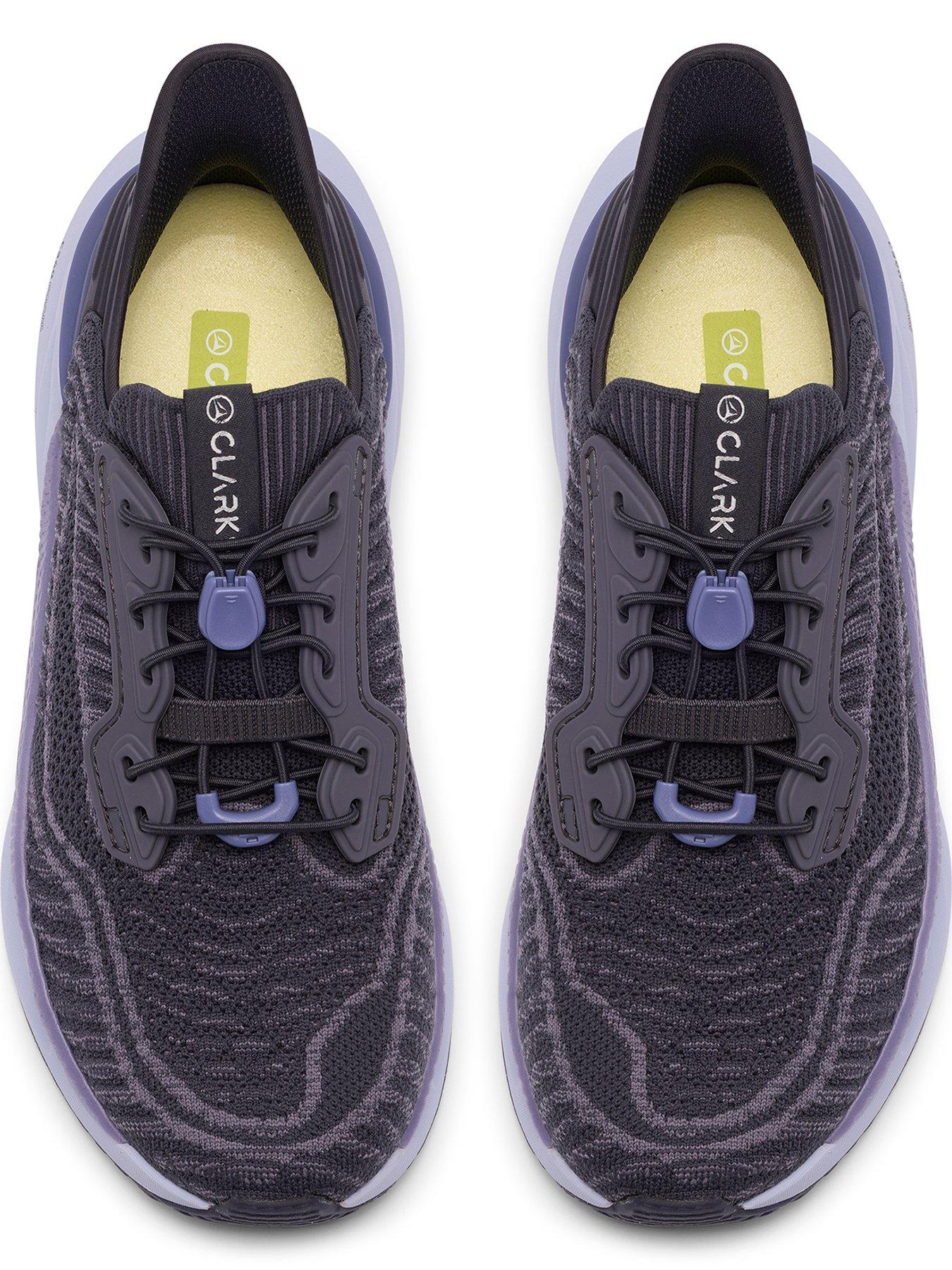 Image 4 of 6 of Clarks Pace Rise Trainer - Purple