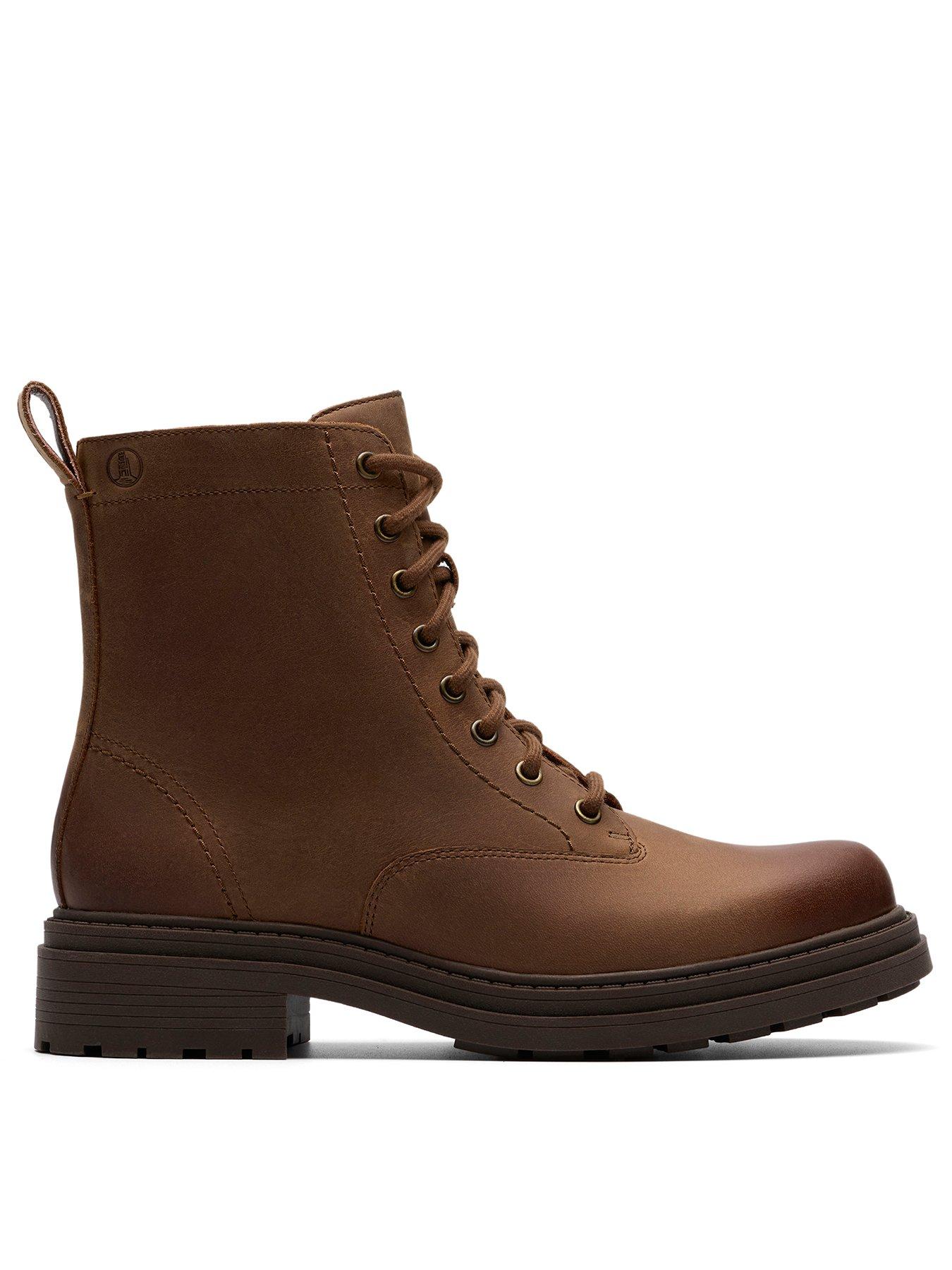 Clarks Orinoco3 Style Lace Boot - Brown