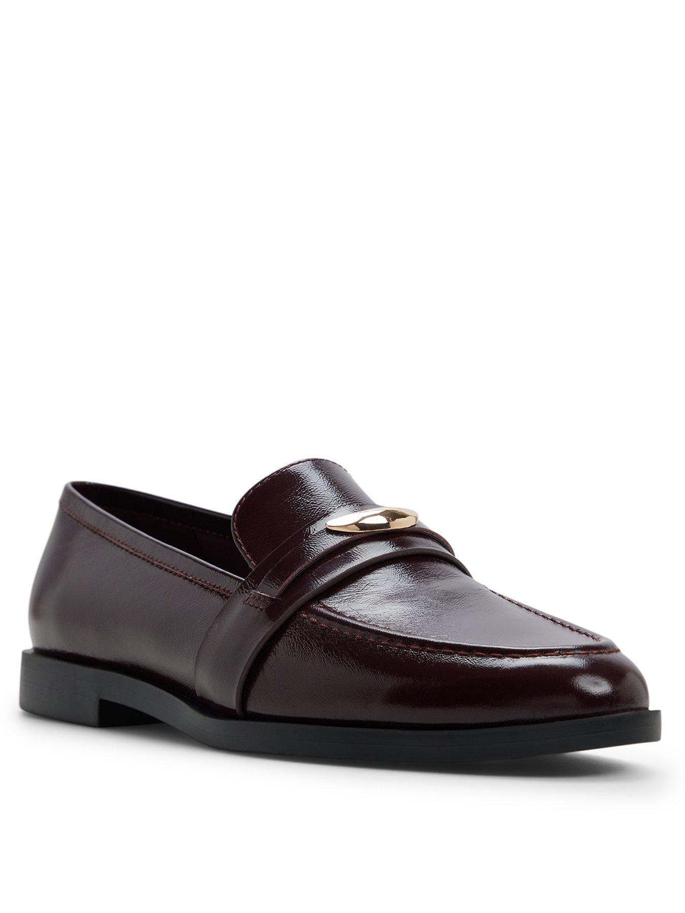 Image 2 of 5 of Aldo Ellya Slip&nbsp;On Loafers - Red