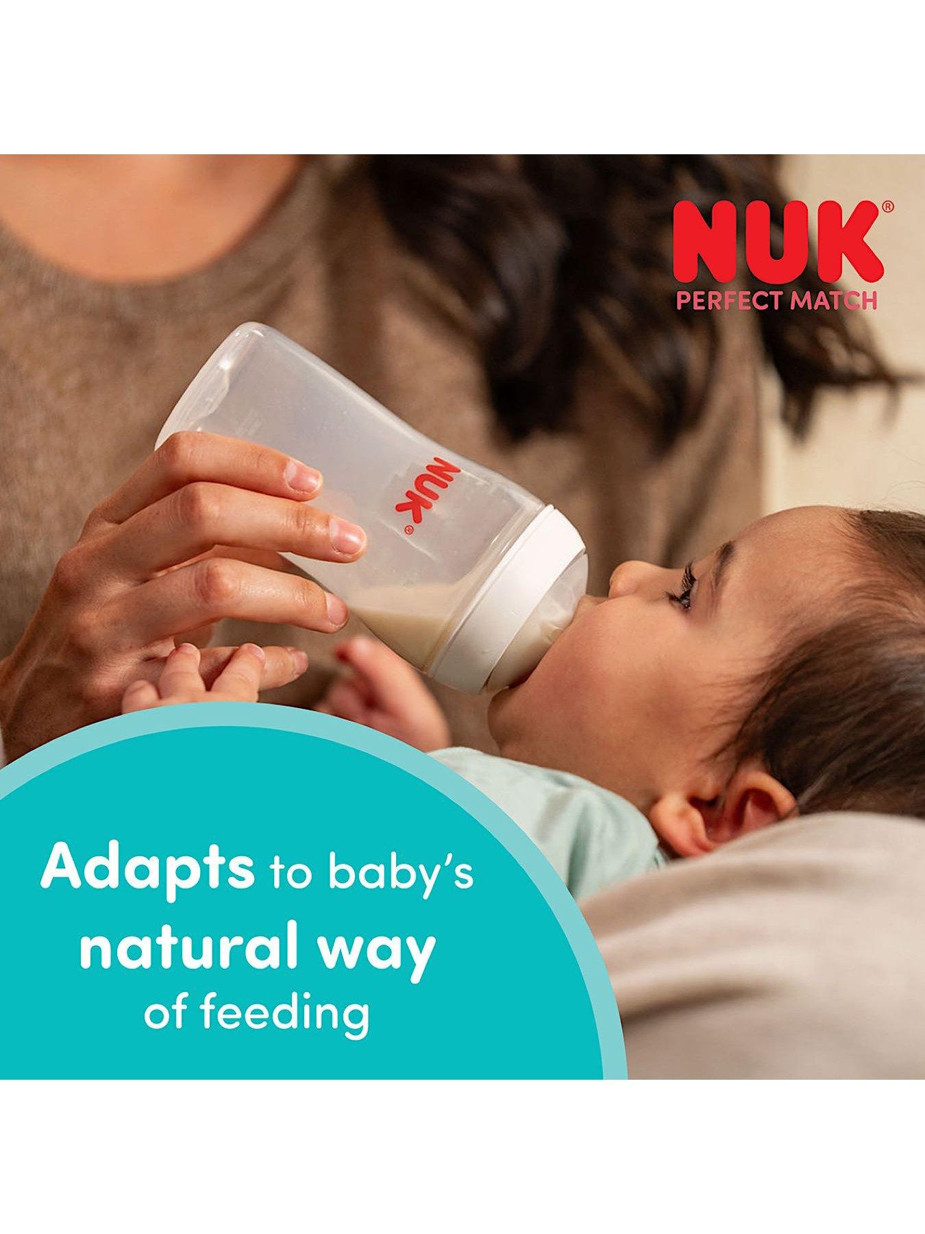 Image 3 of 6 of Nuk Perfect Match Perfect Start Bottle Set 0M+