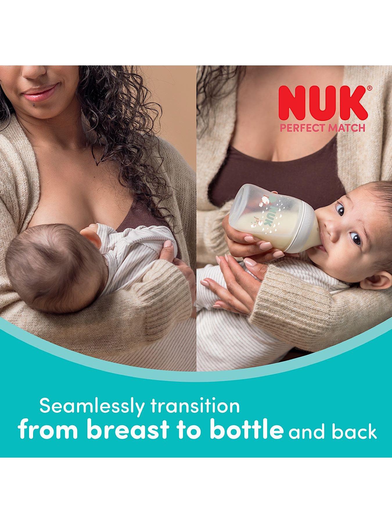 Image 5 of 6 of Nuk Perfect Match Perfect Start Bottle Set 0M+