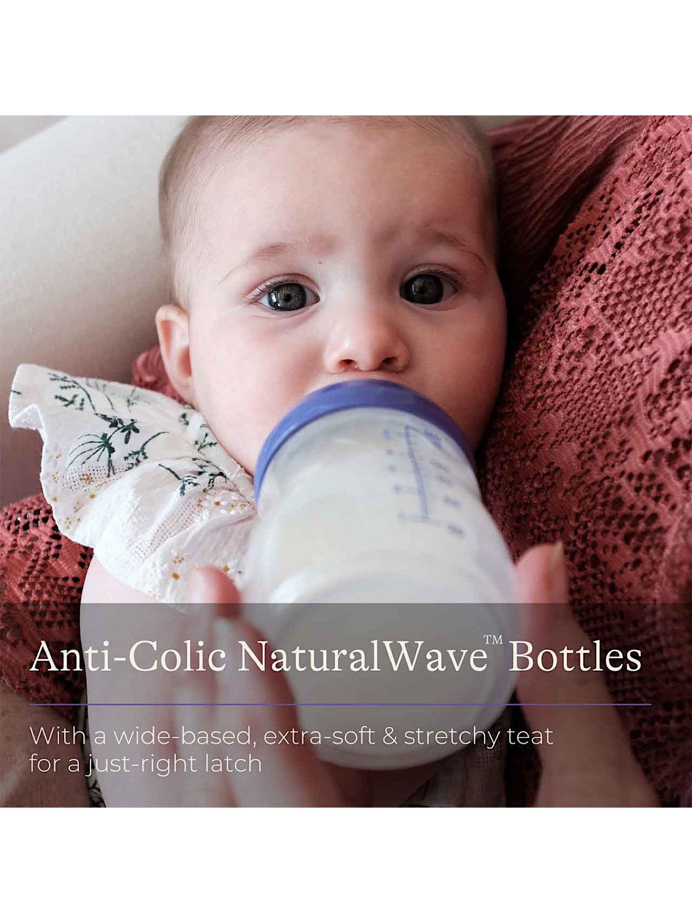 Image 2 of 6 of Lansinoh Feeding Bottles 240Ml 2 Pack