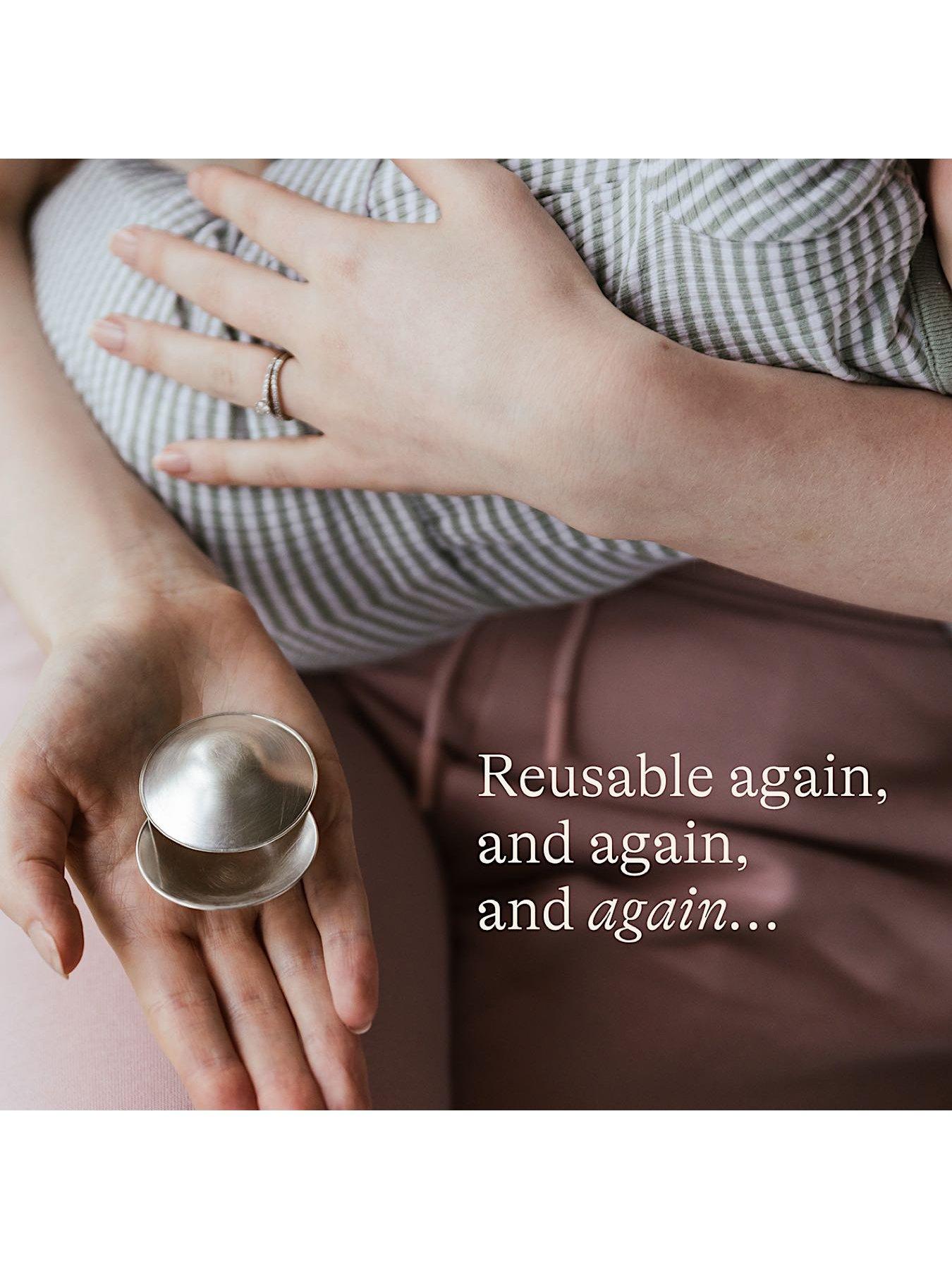 Image 4 of 6 of Lansinoh Silverette Nursing Cups