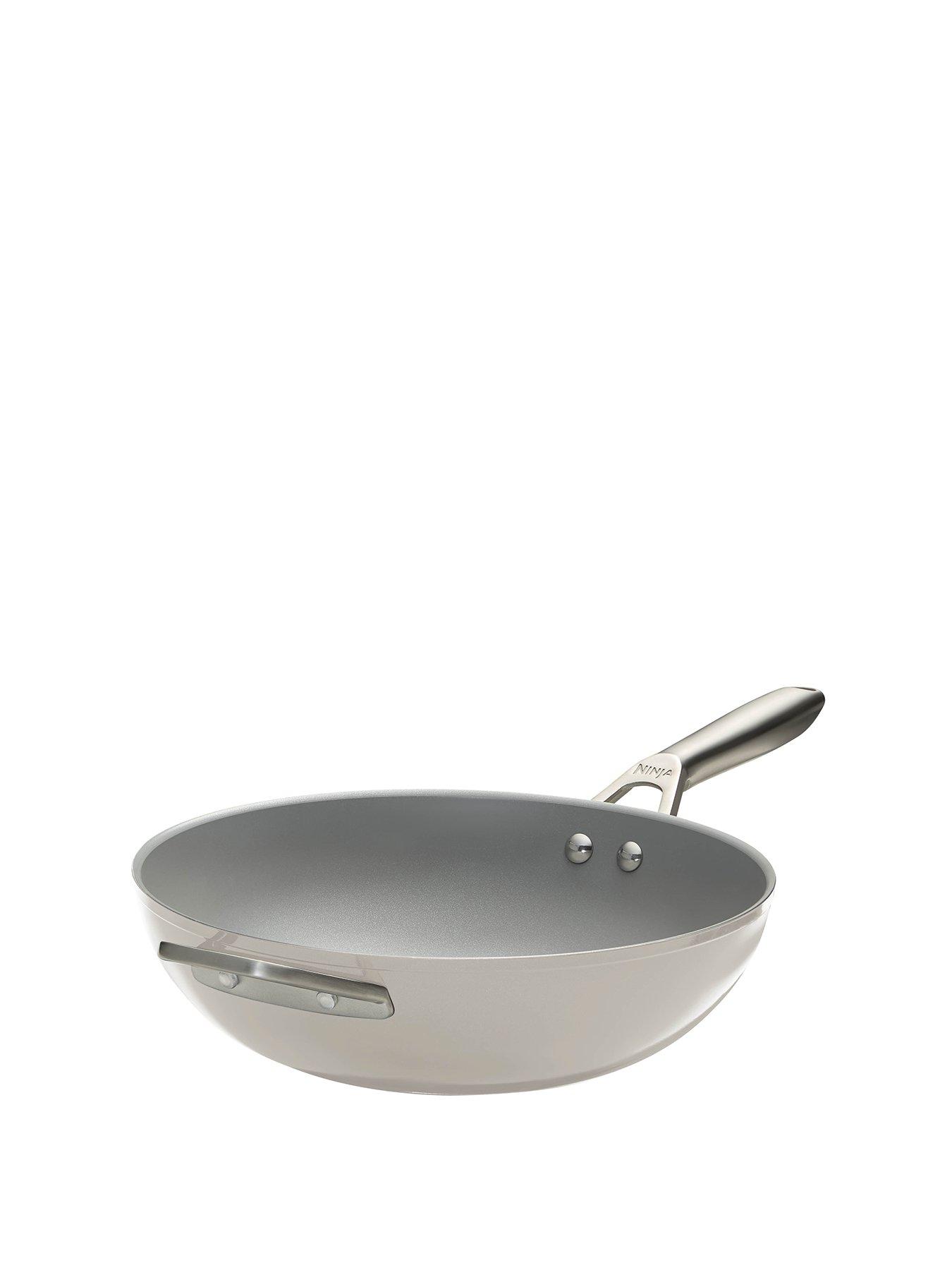 NINJA Ninja Ceramic Pro 28cm Wok Without Lid Stone