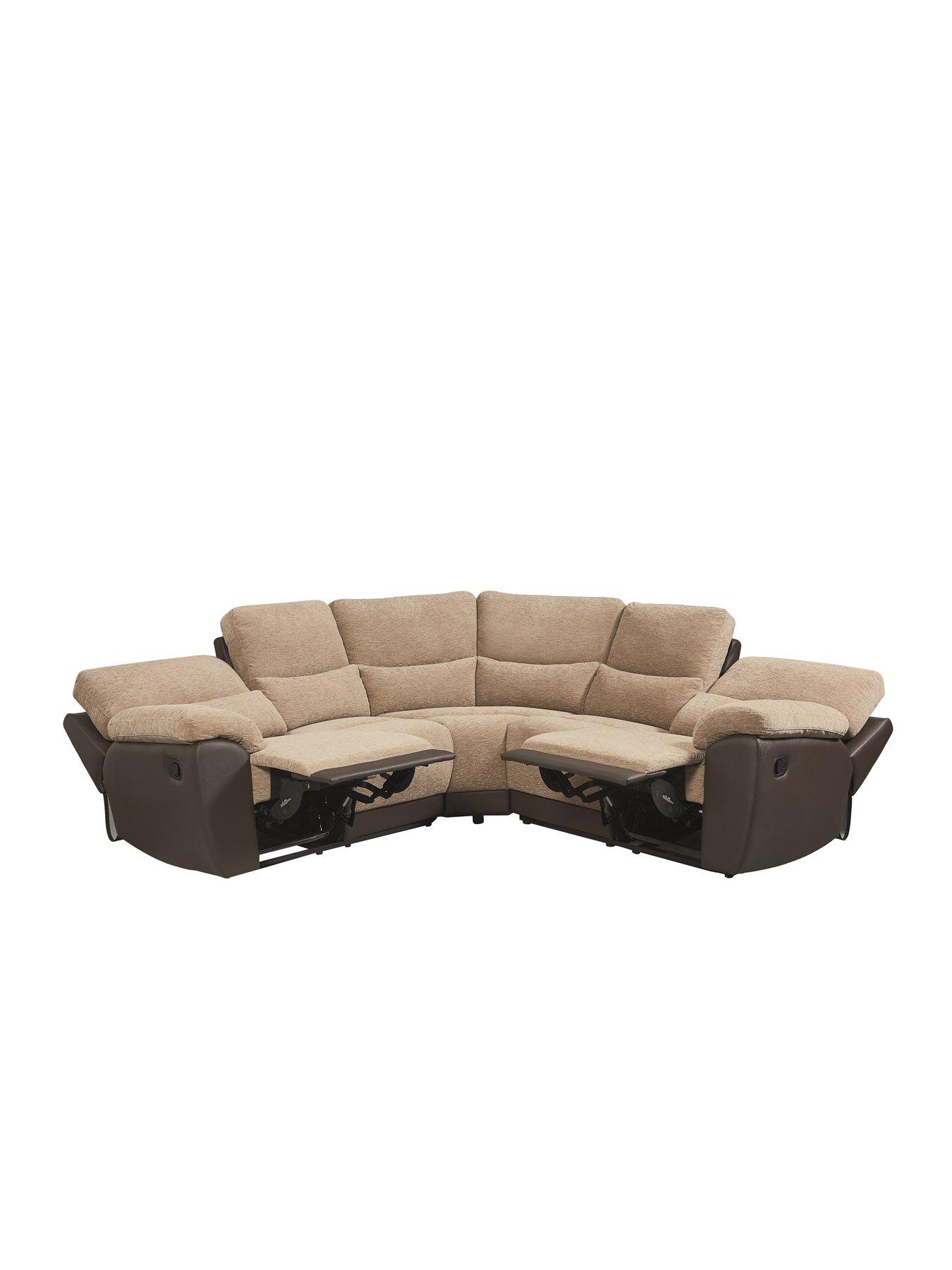 Image 4 of 5 of The Very Collection Santori Chenille Manual Recliner Corner Group