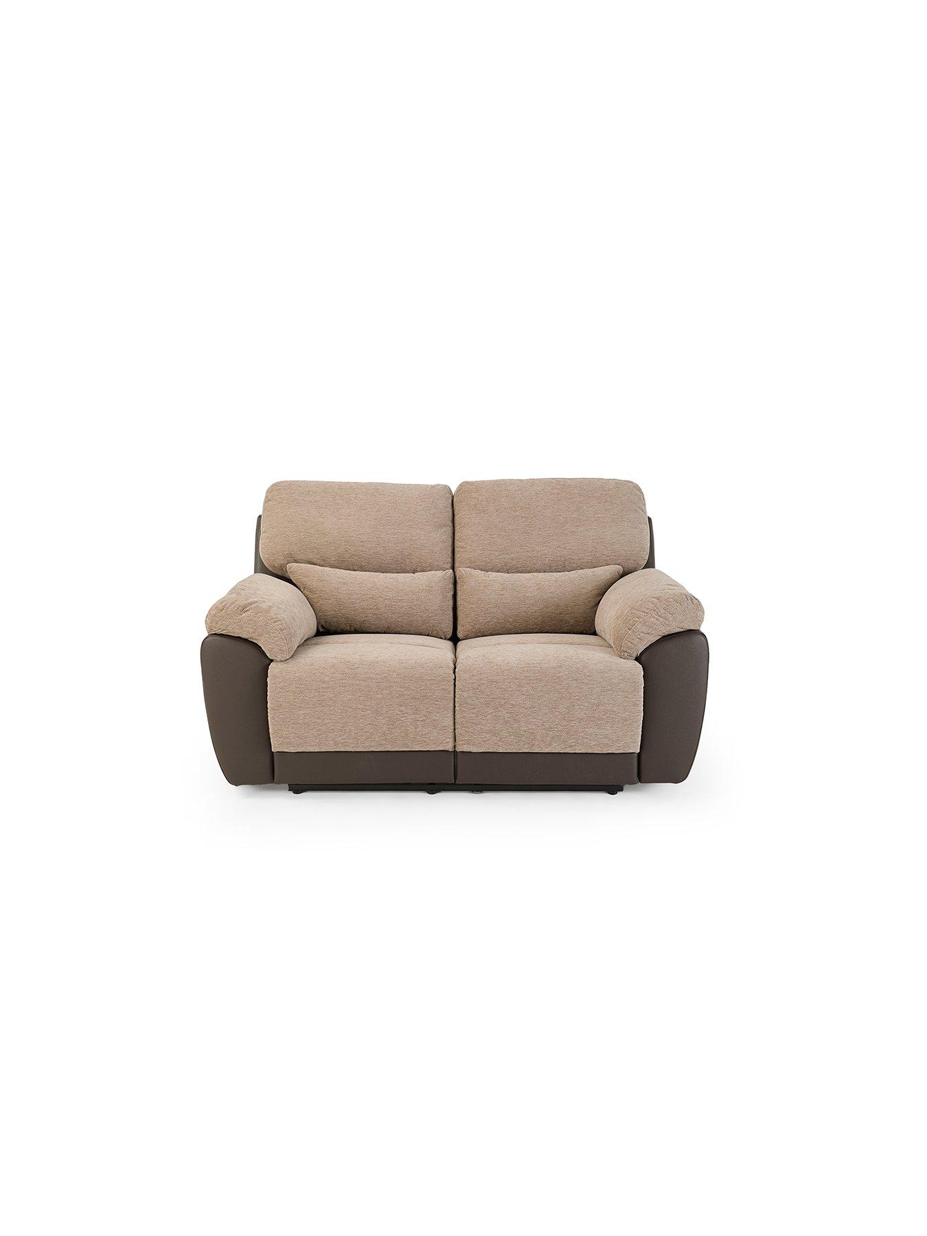 Image 2 of 7 of The Very Collection Santori Chenille 2 Seater Manual Recliner Sofa