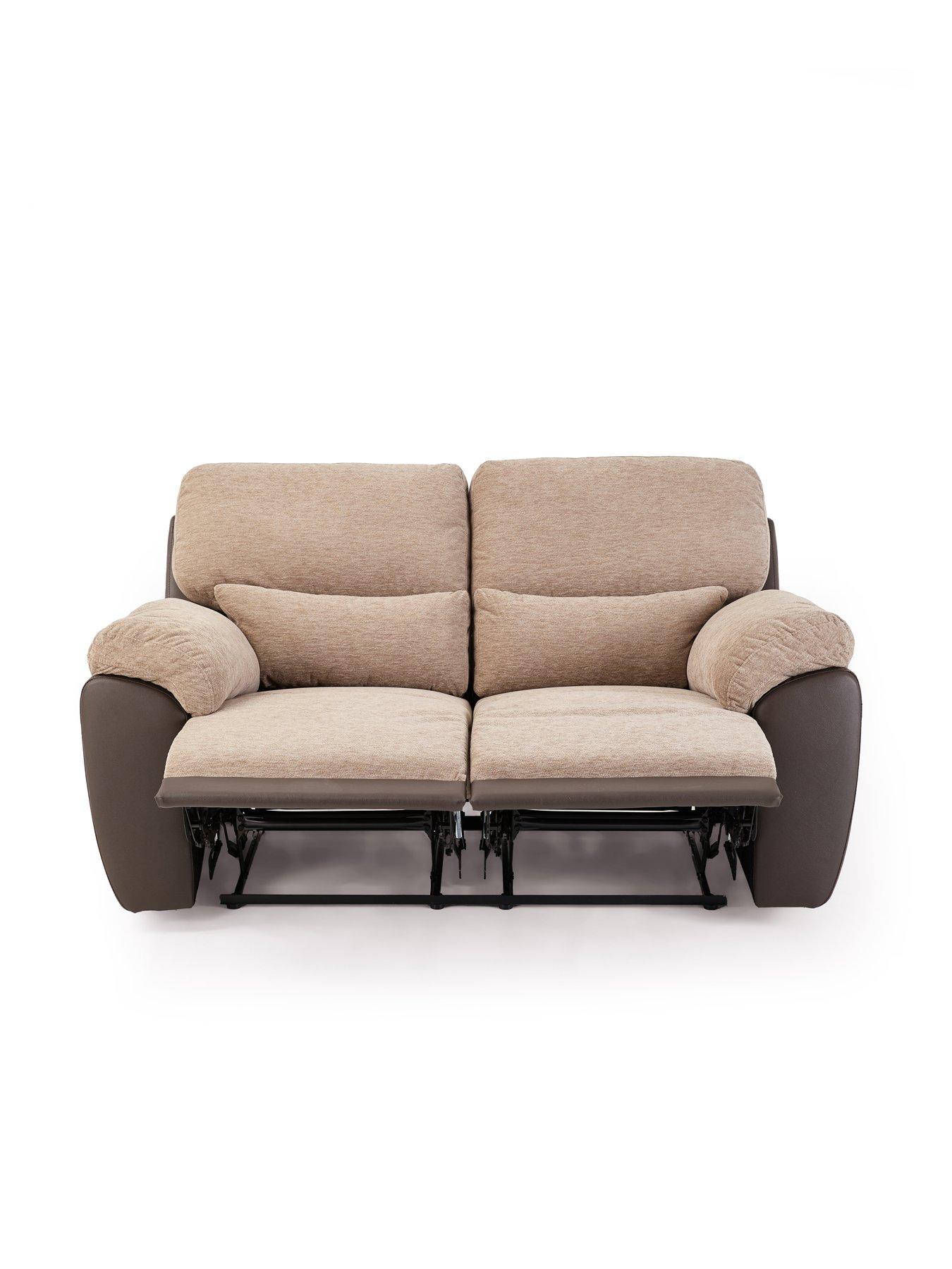 Image 3 of 7 of The Very Collection Santori Chenille 2 Seater Manual Recliner Sofa