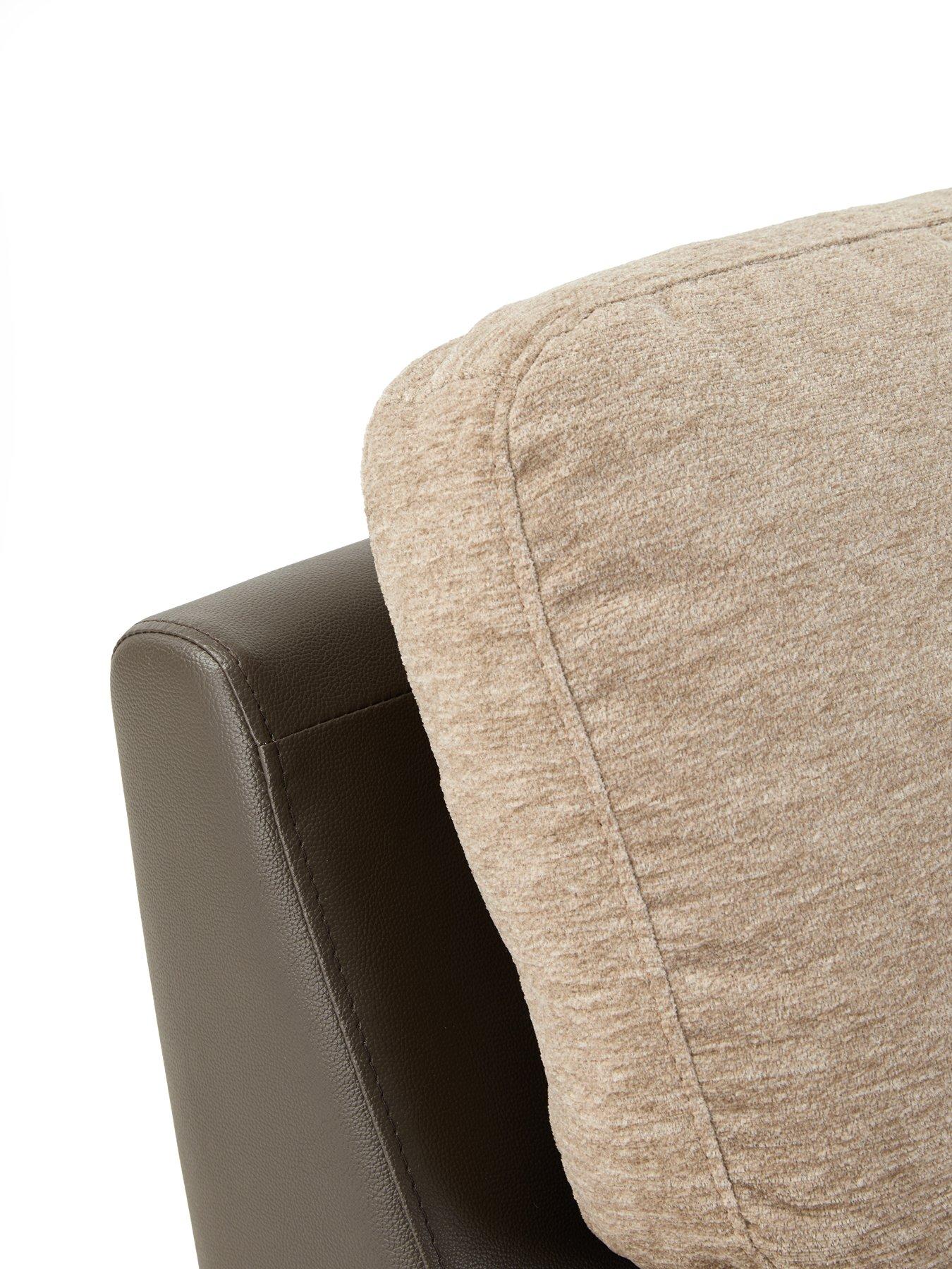 Image 6 of 7 of The Very Collection Santori Chenille Manual Recliner Armchair