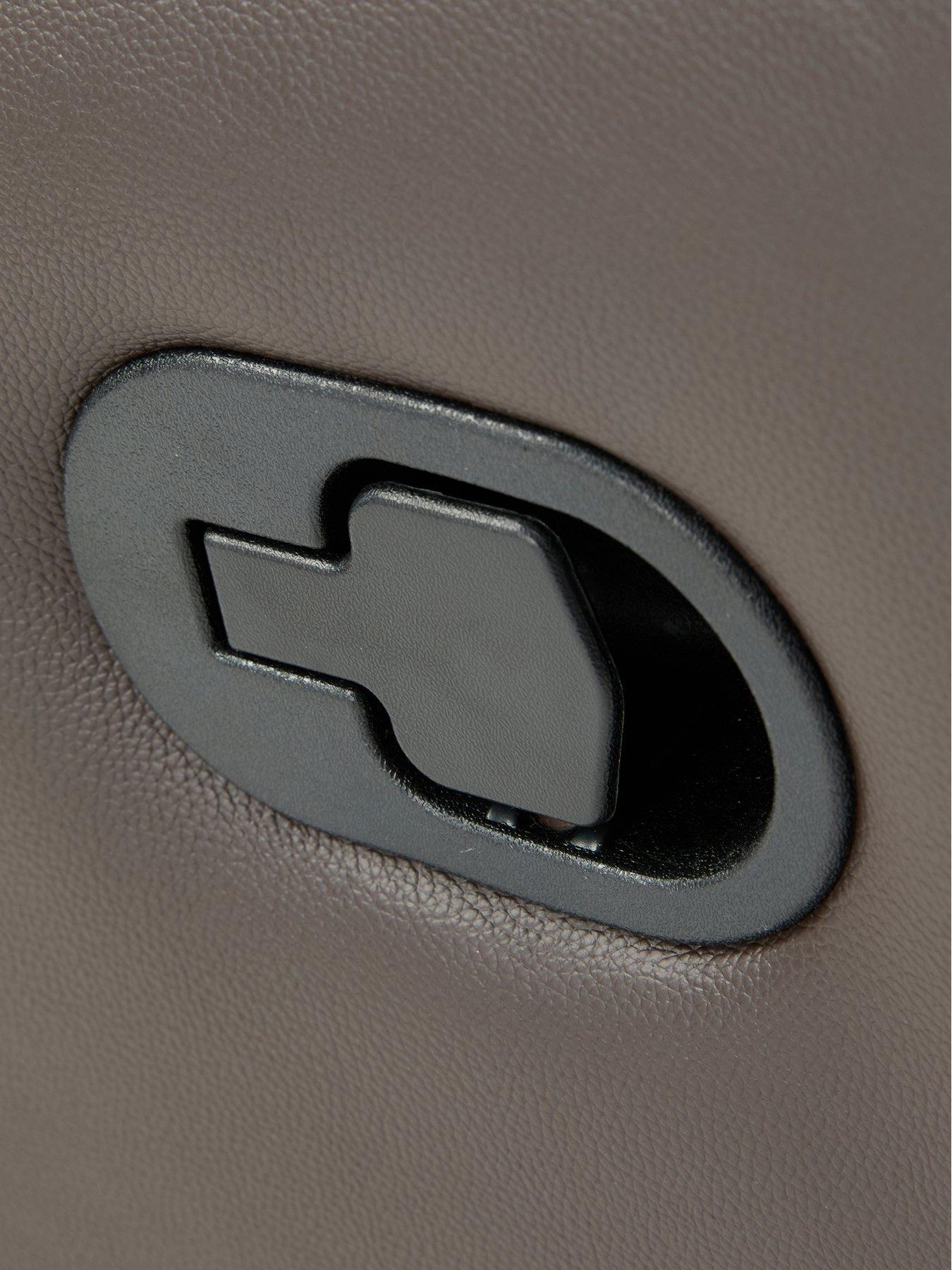 Image 7 of 7 of The Very Collection Santori Chenille Manual Recliner Armchair