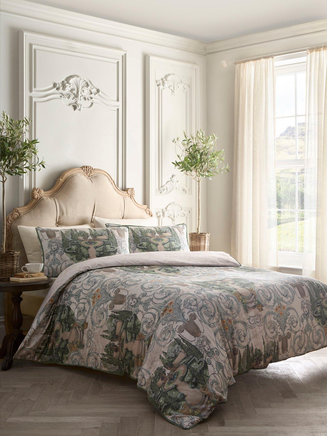 Laurence Llewelyn-Bowen Tuscan Garden Duvet Cover Set Green - Image 4