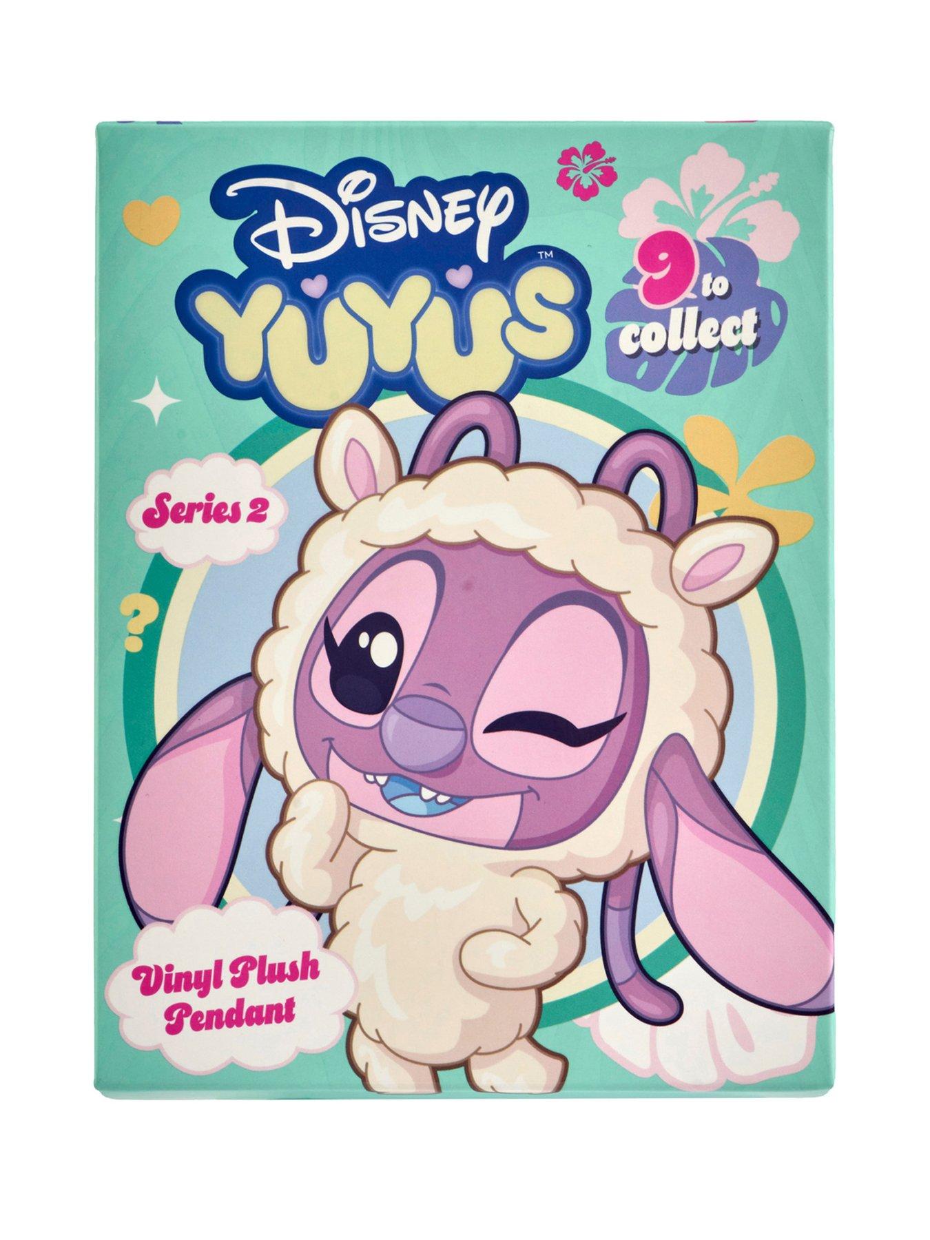 Image 2 of 7 of Disney Stitch YuYu&rsquo;s Series 2 Vinyl Plush Pendant Keyring - Stitch and Angel