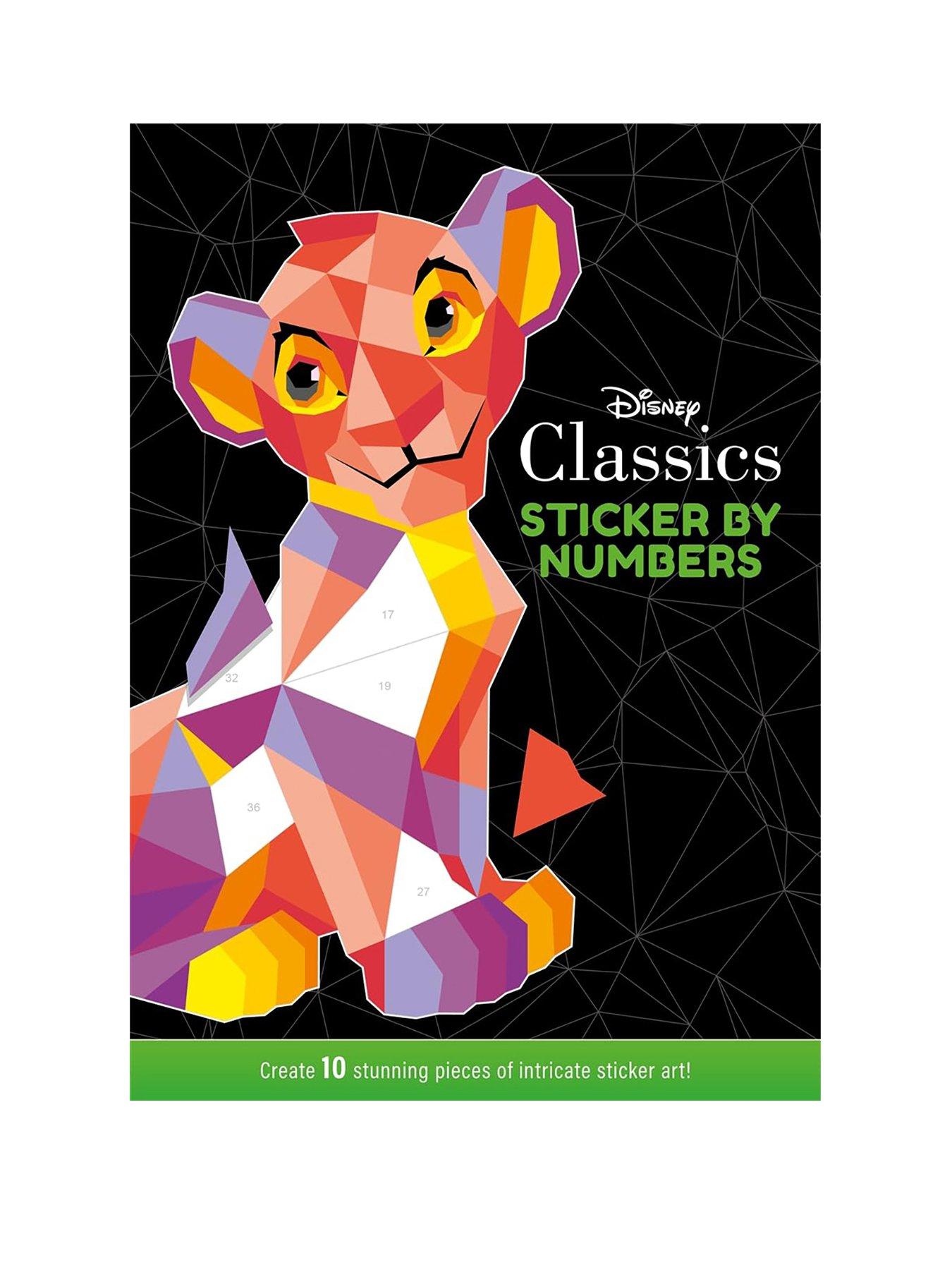 Image 1 of 3 of Disney Classics: Sticker By Numbers