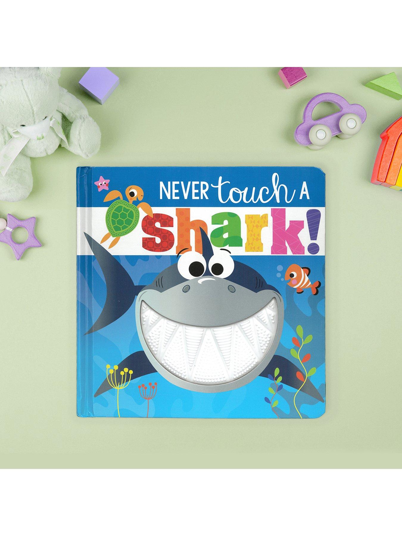 Image 2 of 5 of Touch-And-Feel Never Touch A Shark Book And Plush Box Set