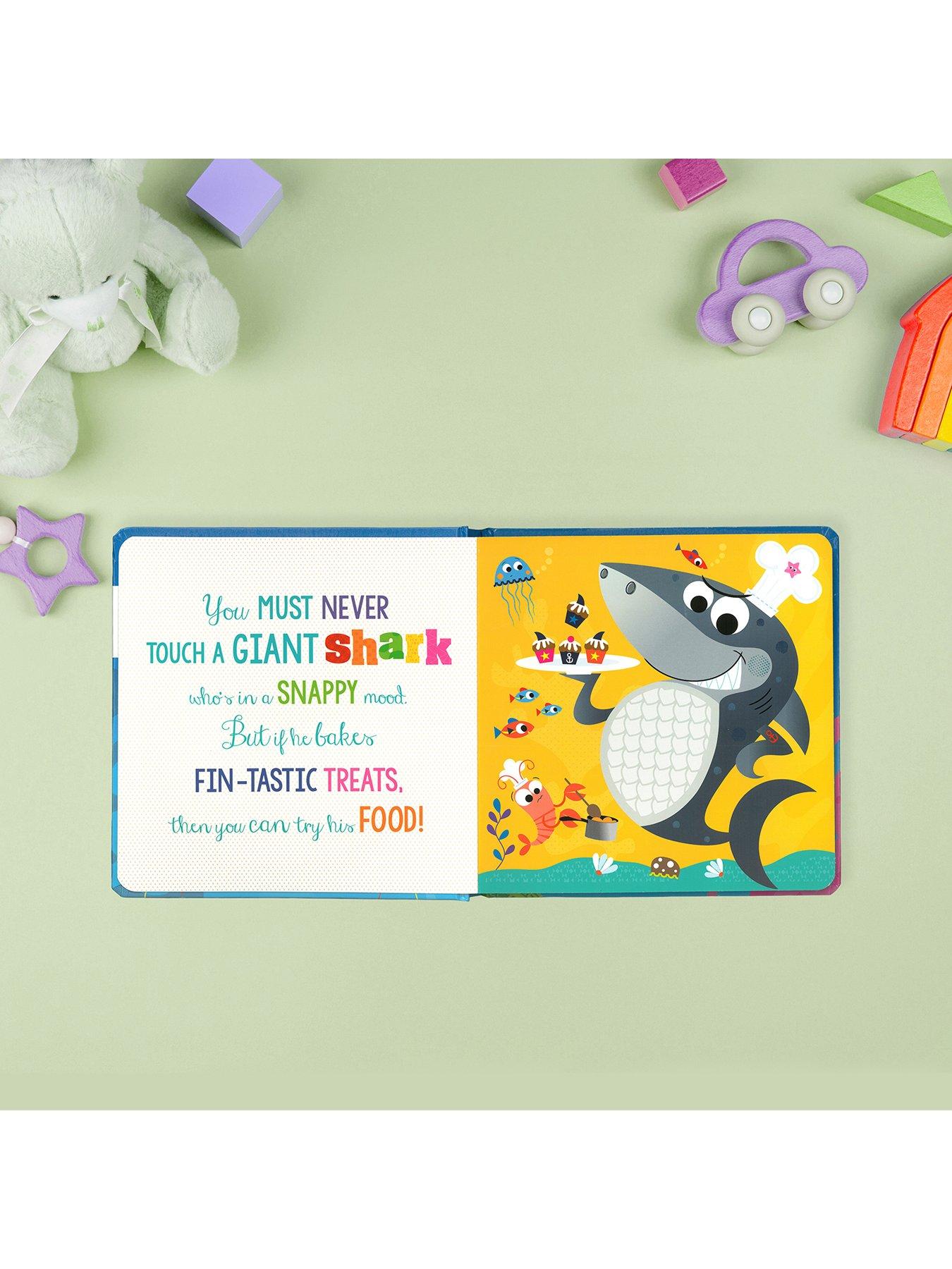 Image 4 of 5 of Touch-And-Feel Never Touch A Shark Book And Plush Box Set