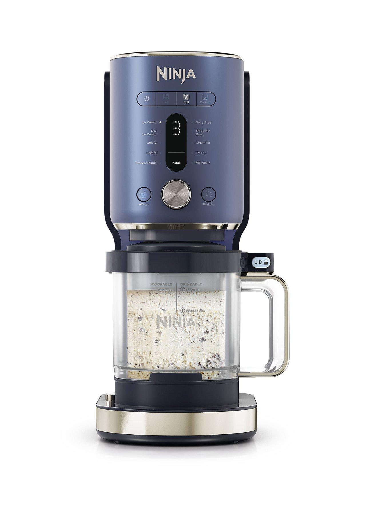 NINJA CREAMi XL 11-in-1 Ice Cream Maker - Navy NC601UK