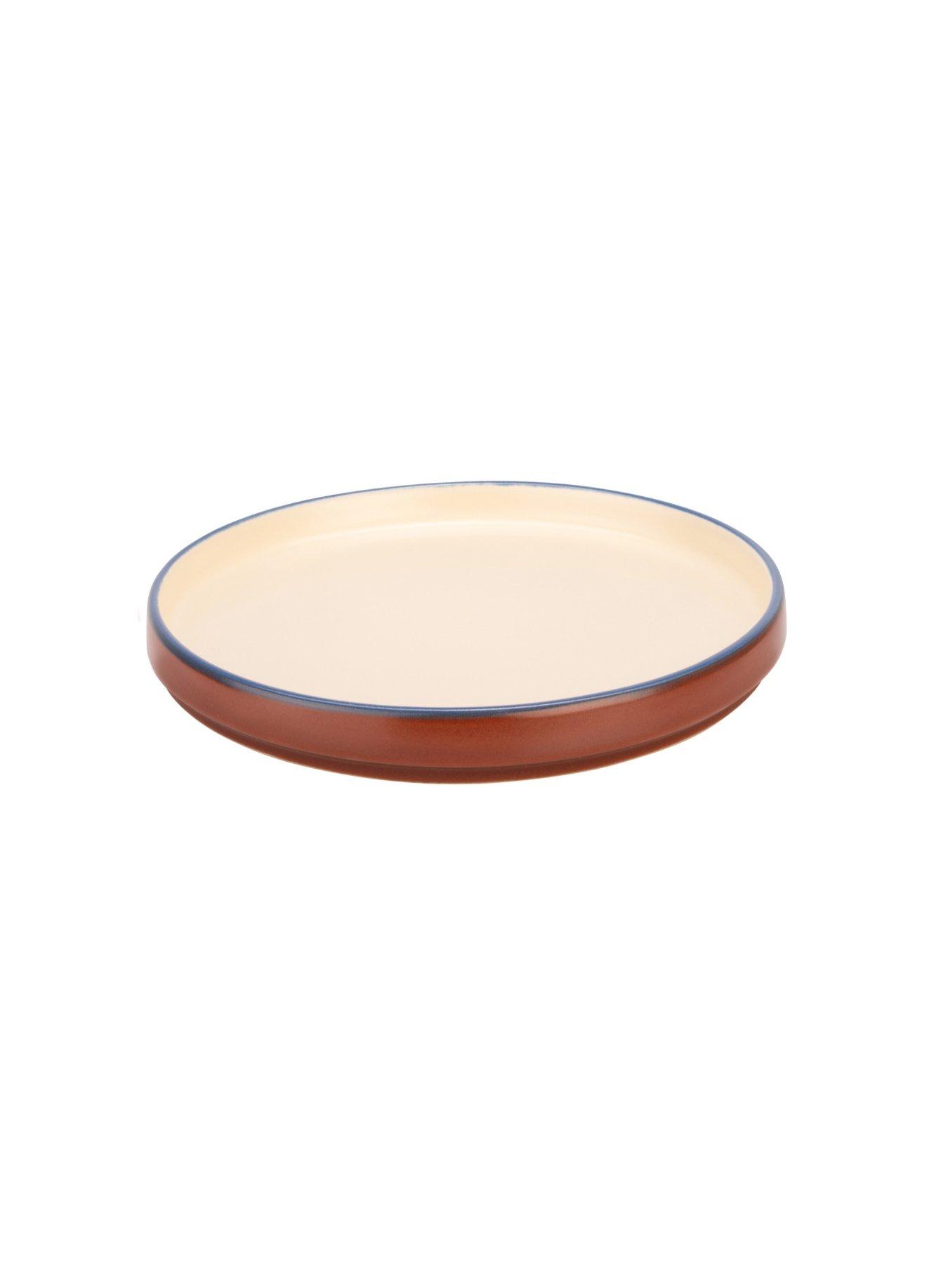 Image 3 of 5 of Made Made Modern Studio Side Plate Brown  4pk