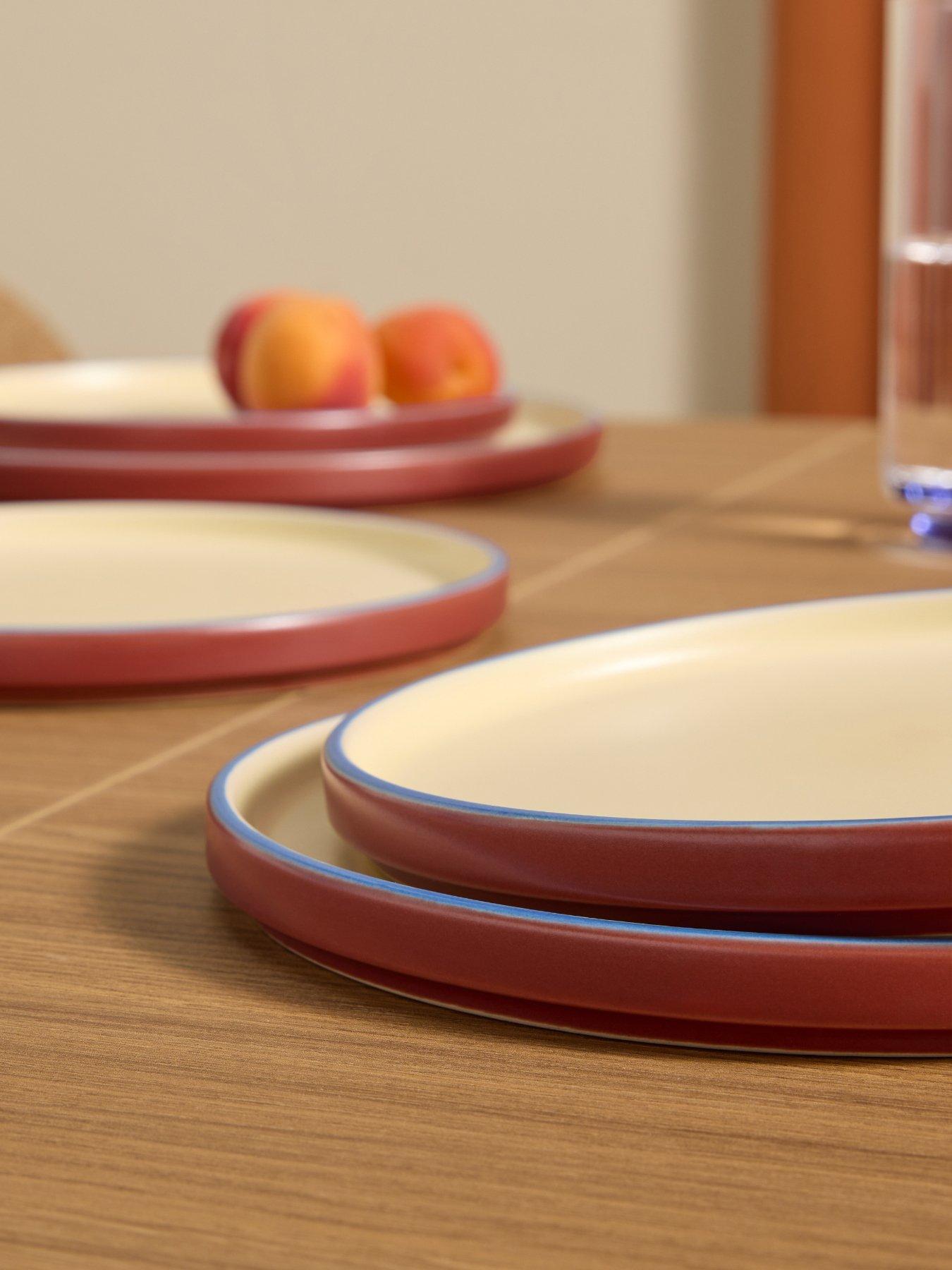 Image 5 of 5 of Made Made Modern Studio Side Plate Brown  4pk