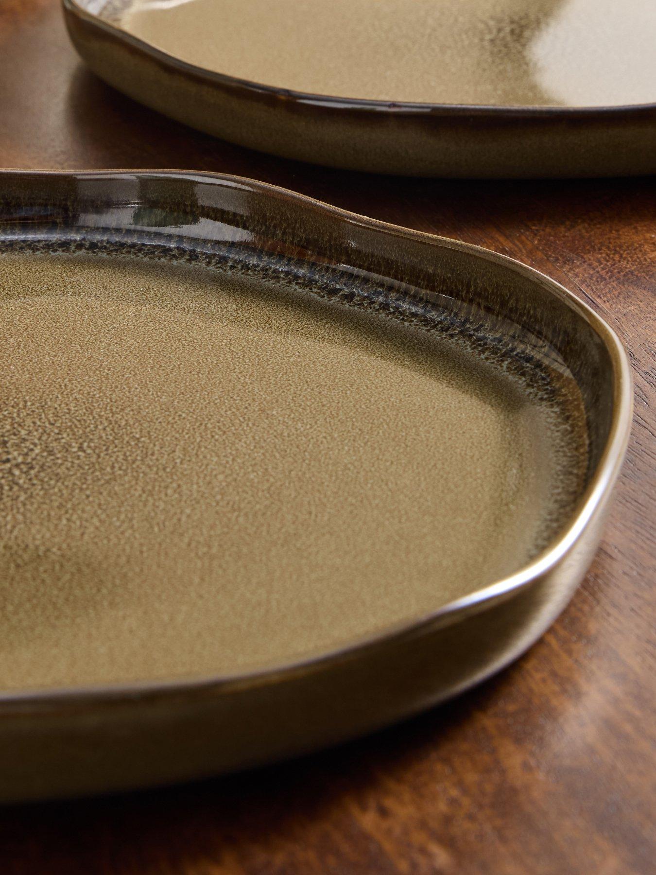 Image 6 of 6 of Made Made Travellers Rest Dinner Plate Brown 4pk