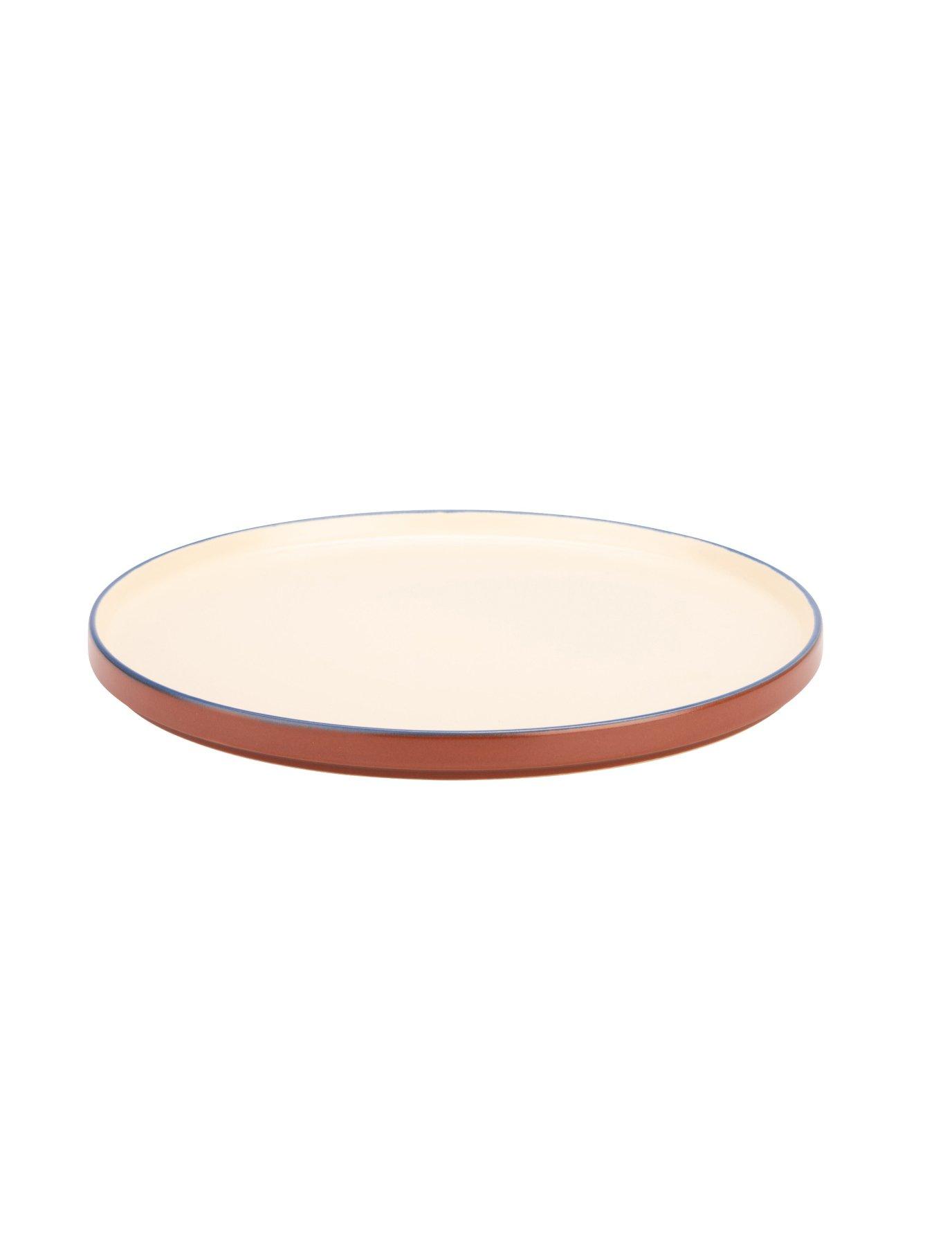 Image 3 of 5 of Made Made Modern Studio Dinner Plate Brown  4pk