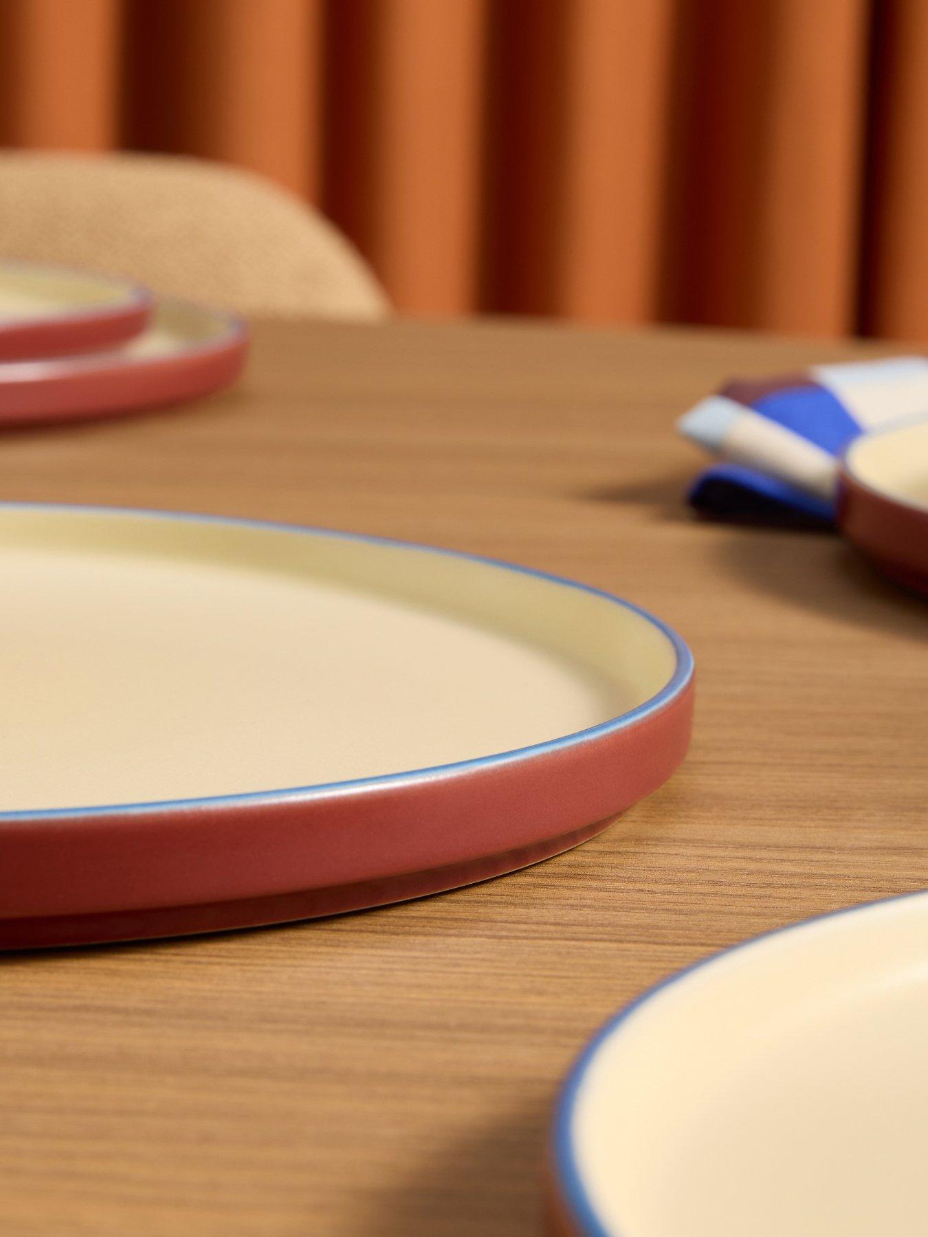Image 5 of 5 of Made Made Modern Studio Dinner Plate Brown  4pk