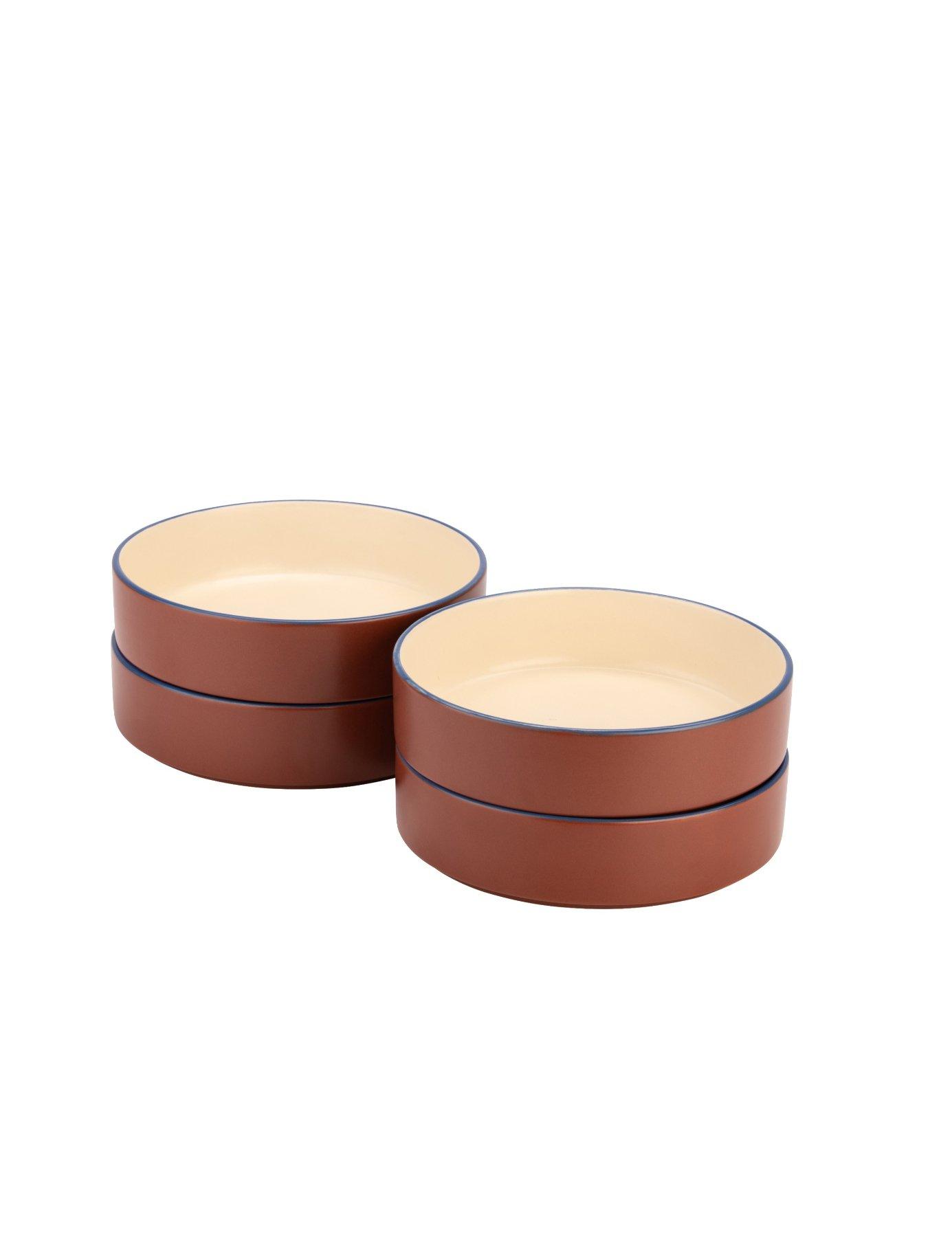 Image 5 of 7 of Made Modern Studio Pasta Bowl Brown  4pk