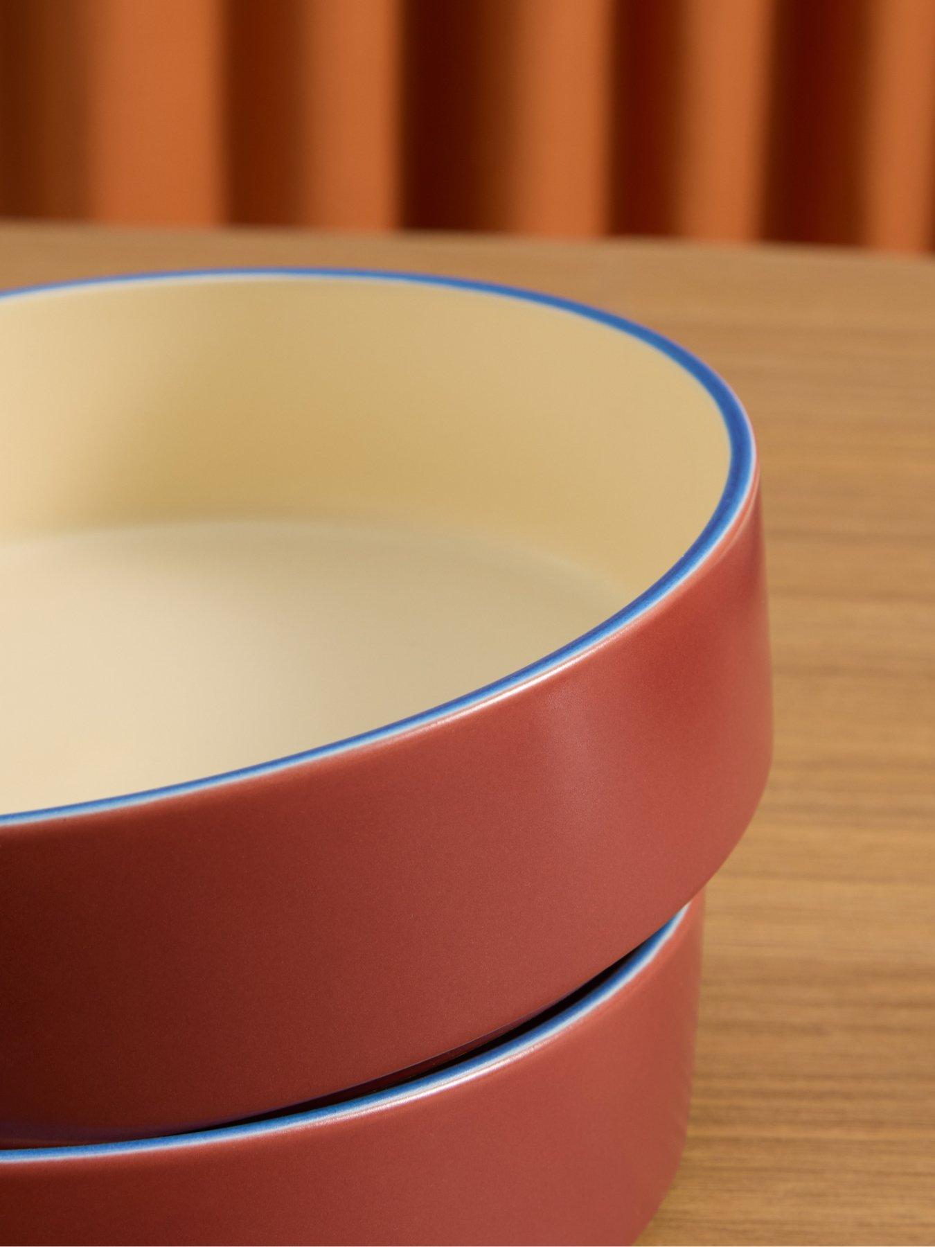Image 7 of 7 of Made Modern Studio Pasta Bowl Brown  4pk