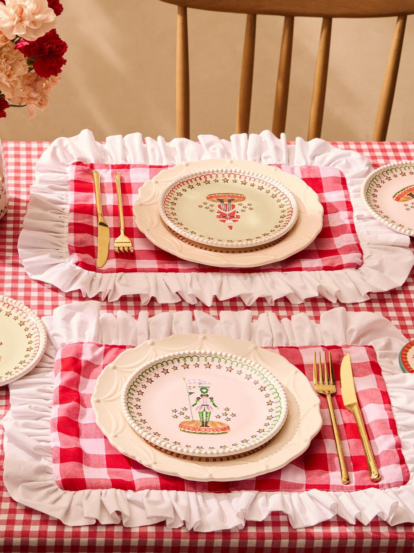 Cath Kidston Unisex Multi Set Of 2 Nutcracker Side Plates - Image 2