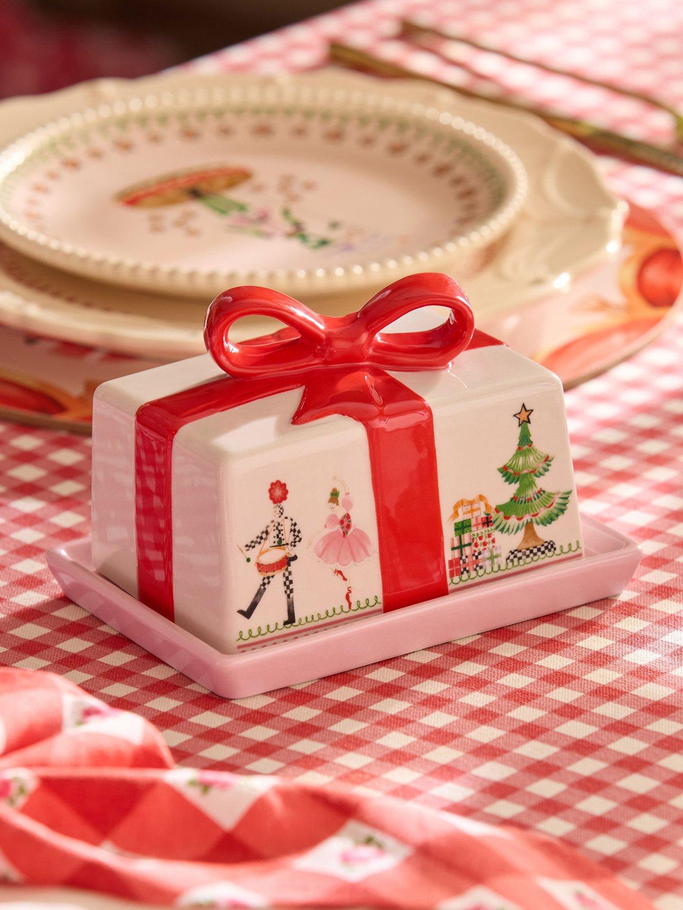 Cath Kidston Nutcracker Butter Dish