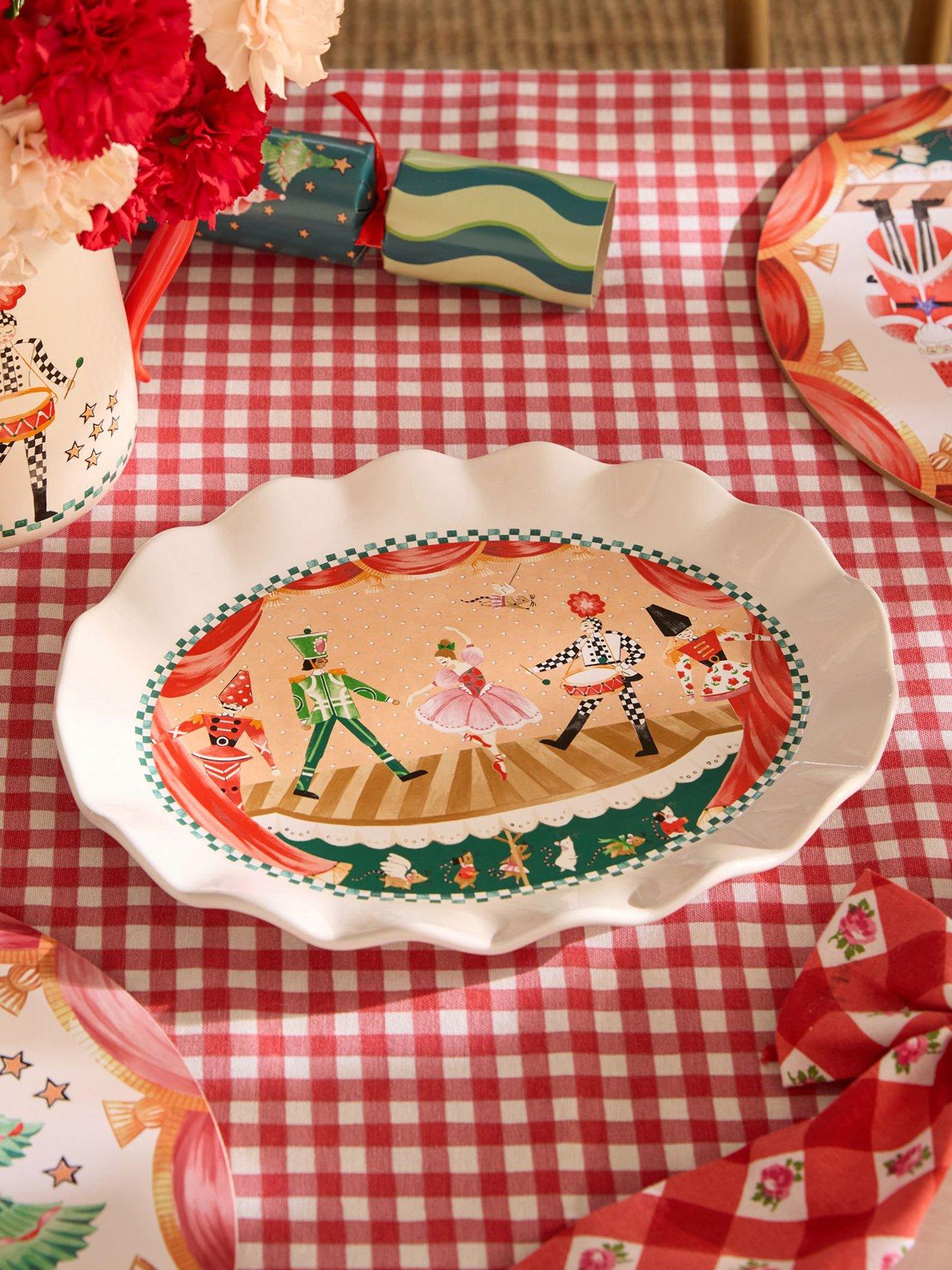 Cath Kidston Nutcracker Oval Platter