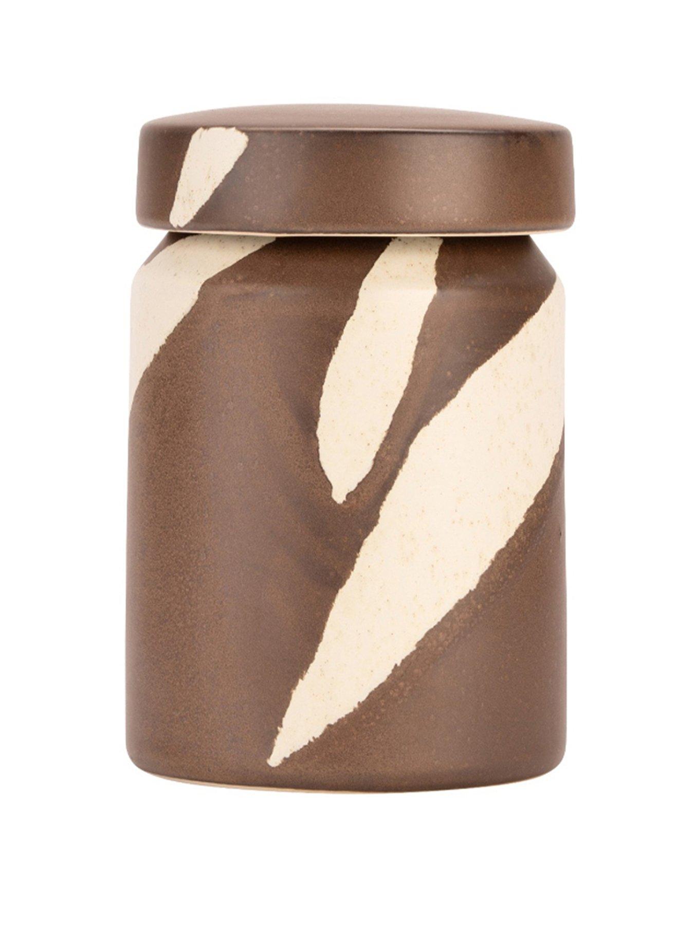 Image 2 of 4 of Made Made Travellers Rest Storage Jar Stripe