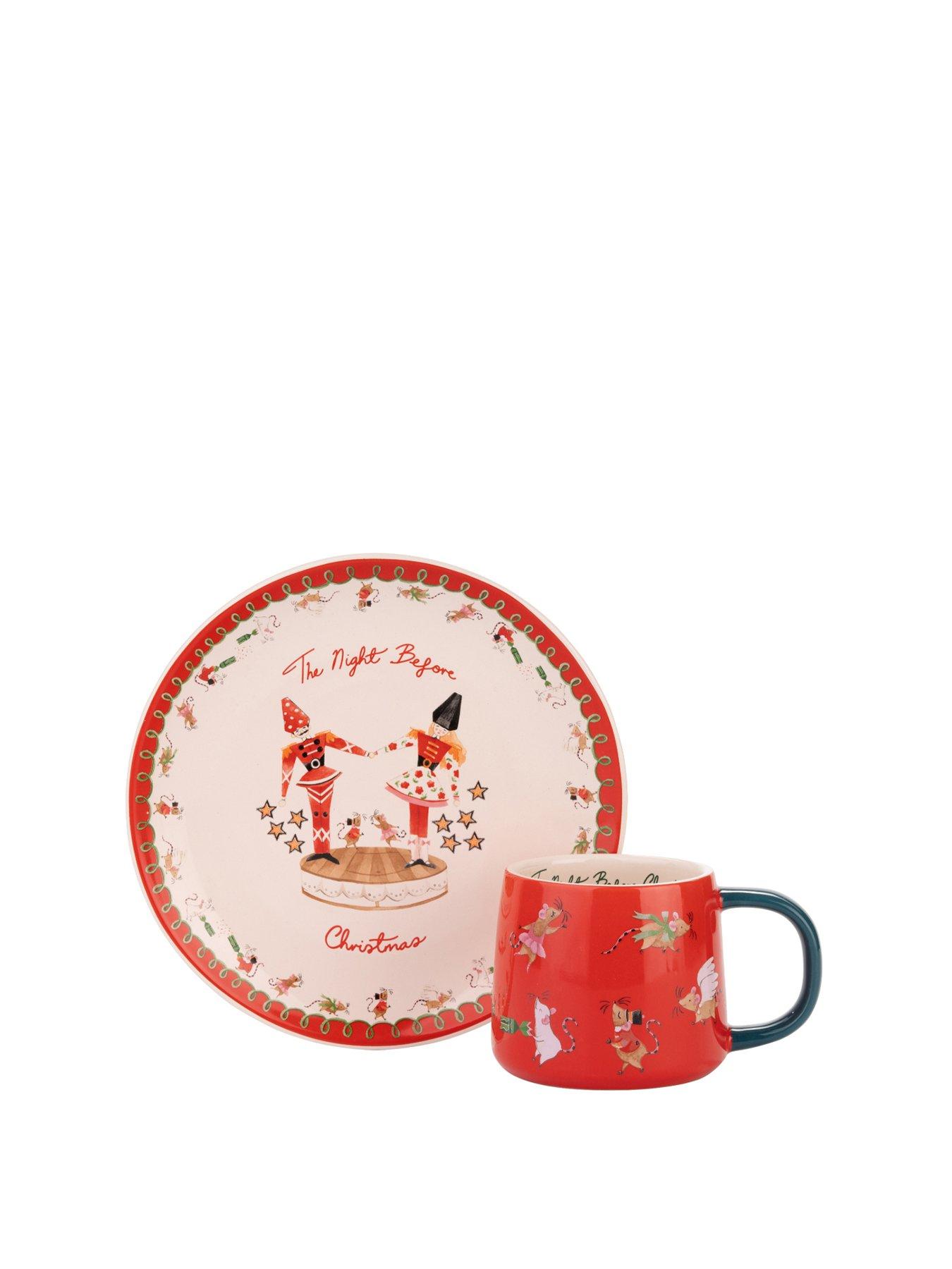 Cath Kidston Ck Nutcracker Xmas Eve Mini Mug  &  Plate