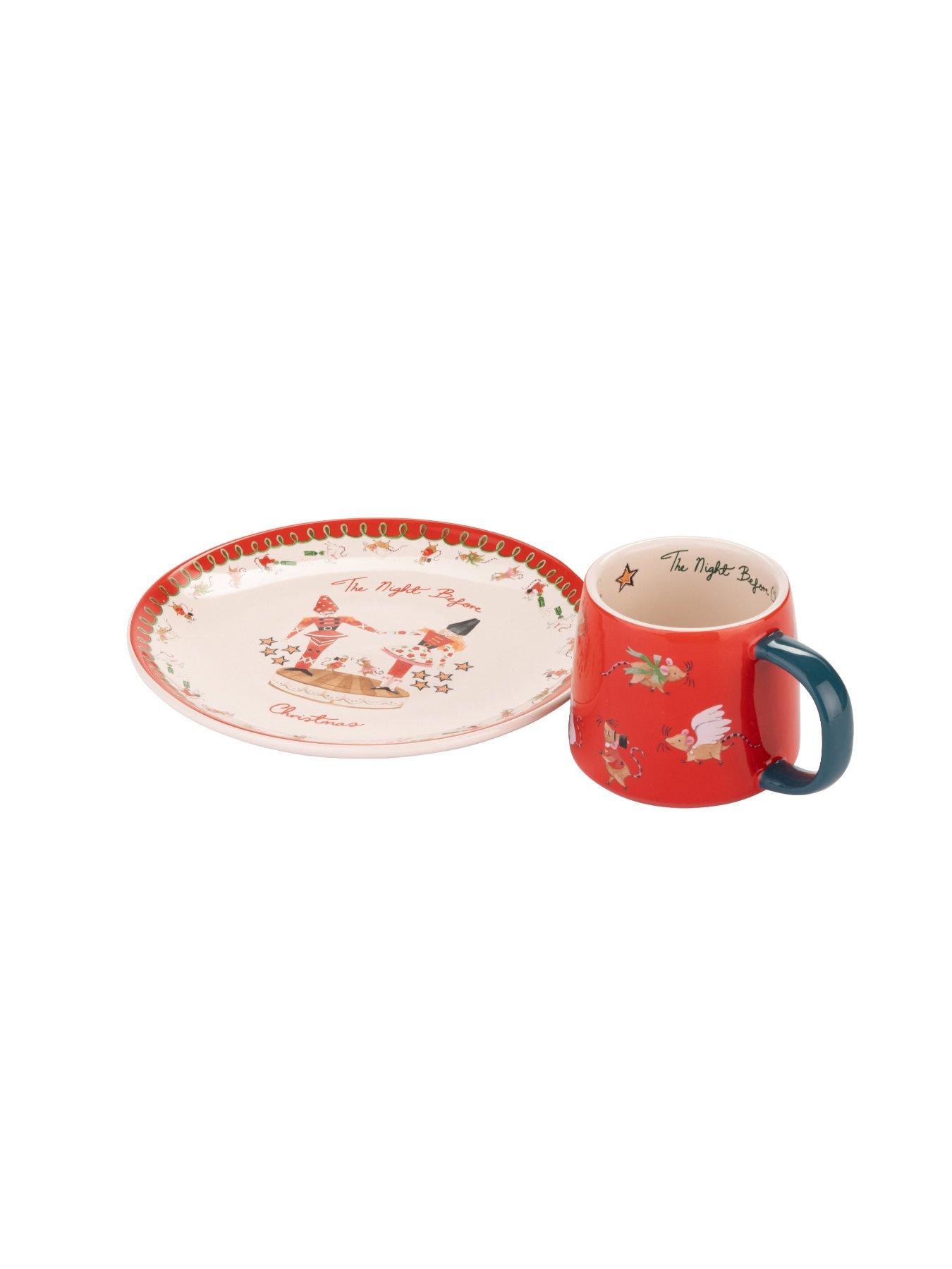 Image 2 of 2 of Cath Kidston Nutcracker Xmas Eve Mini Mug &amp; Plate