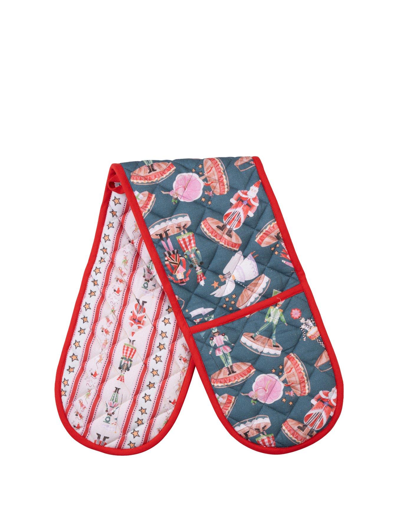 Cath Kidston Nutcracker Double Oven Glove