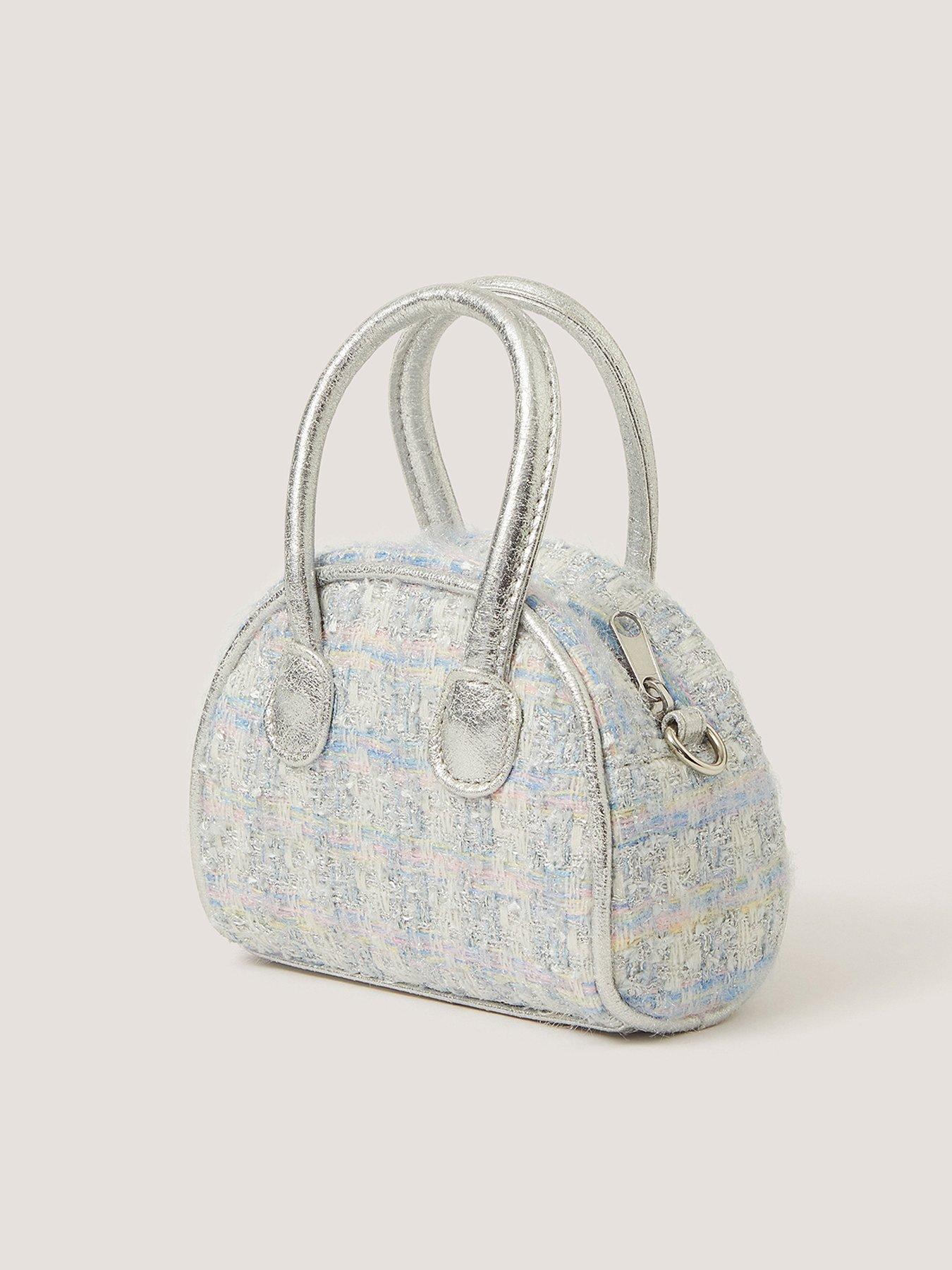 Image 2 of 4 of Monsoon Girls Lucy Boucle Charm Bag - Multi