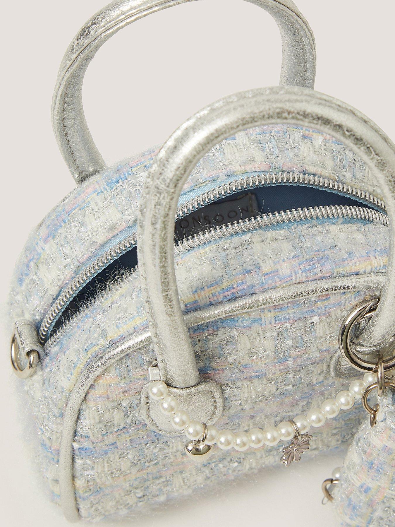 Image 4 of 4 of Monsoon Girls Lucy Boucle Charm Bag - Multi