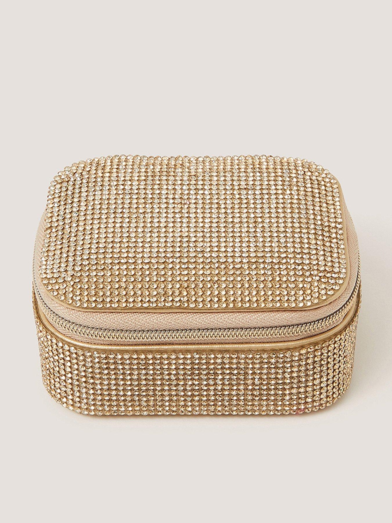 Monsoon Girls Dazzle Mini Jewellery Box - Gold