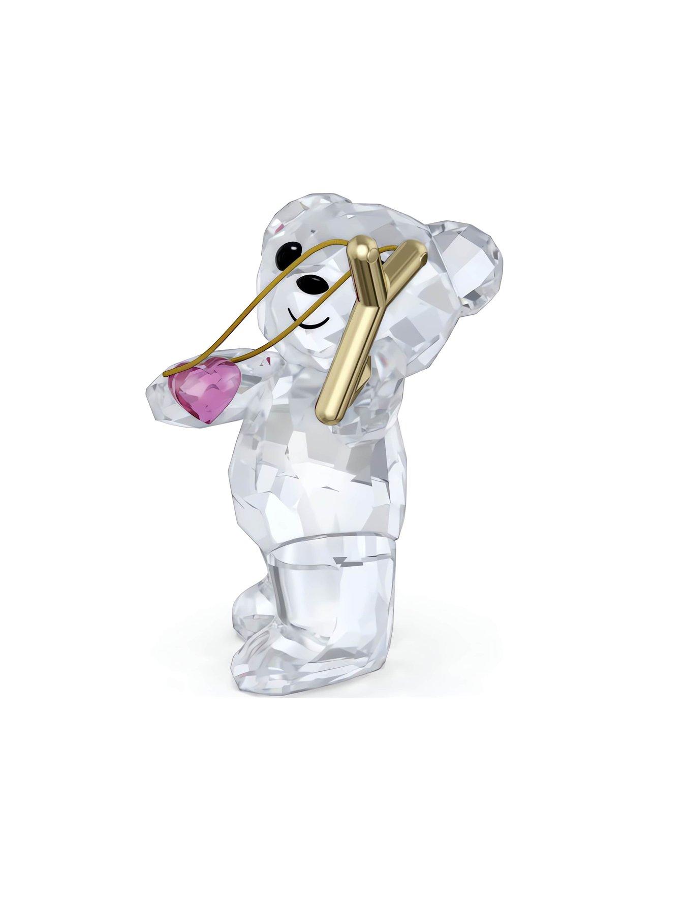 Image 2 of 5 of Swarovski Kris Bear Sending you Love Ornament
