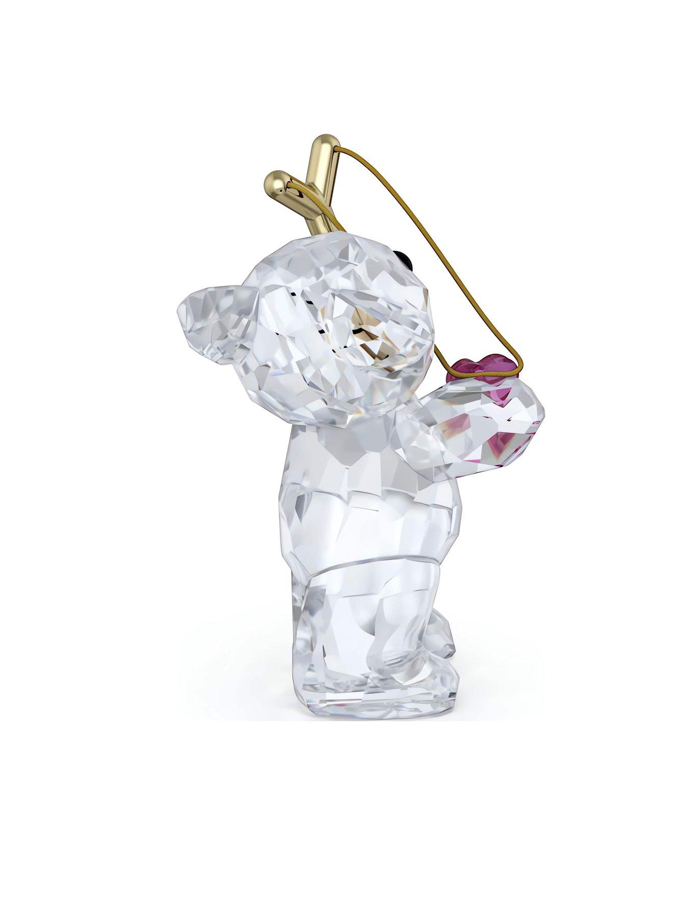 Image 4 of 5 of Swarovski Kris Bear Sending you Love Ornament