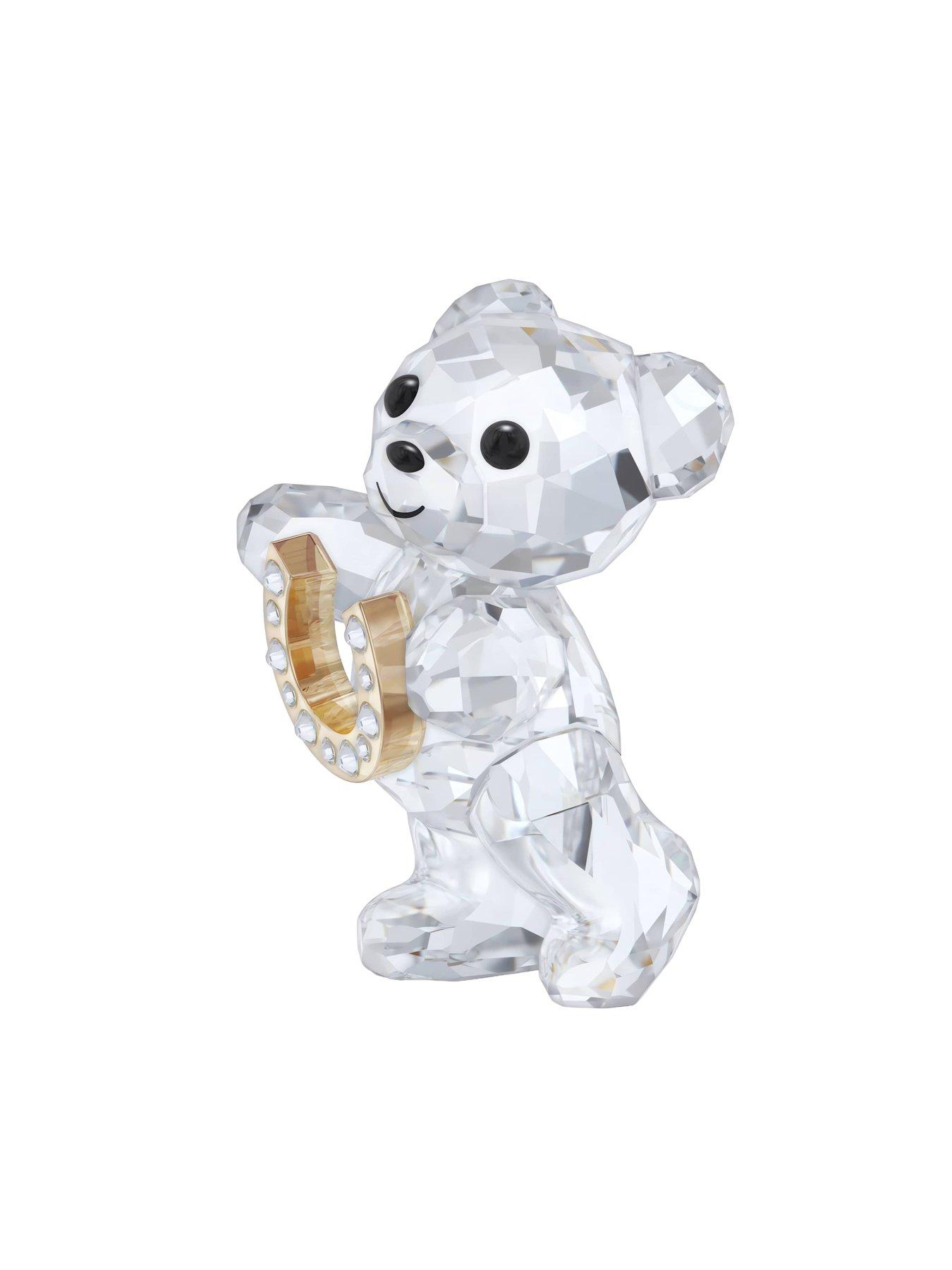 Image 2 of 4 of Swarovski Kris Bear Lucky Horseshoe