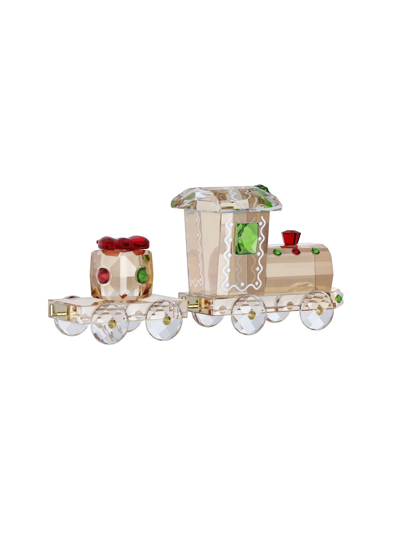 Image 4 of 5 of Swarovski Holiday Cheers Train Set