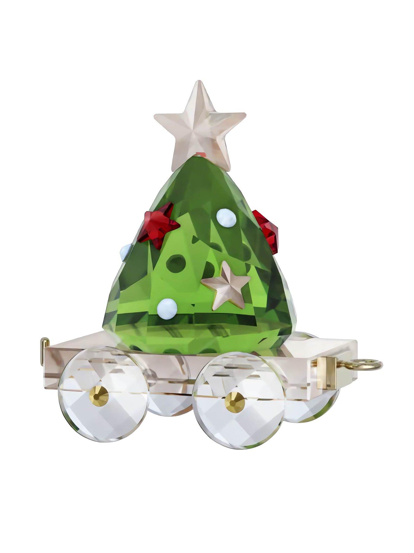 Image 4 of 5 of Swarovski Holiday Cheers Train Wagon Annual Edition Ornament