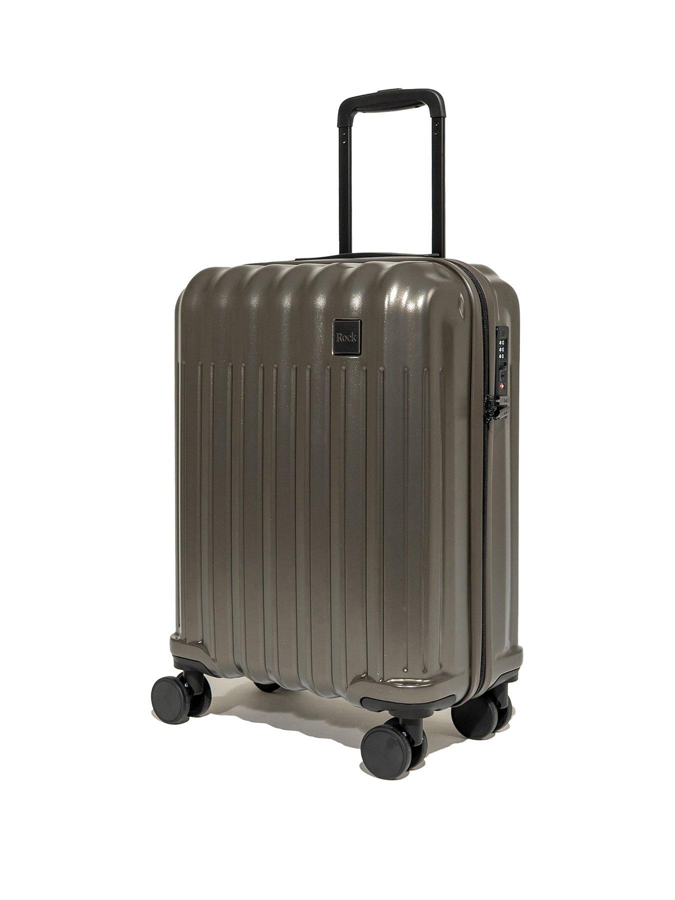 Rock Luggage Luna Charcoal Cabin Suitcase