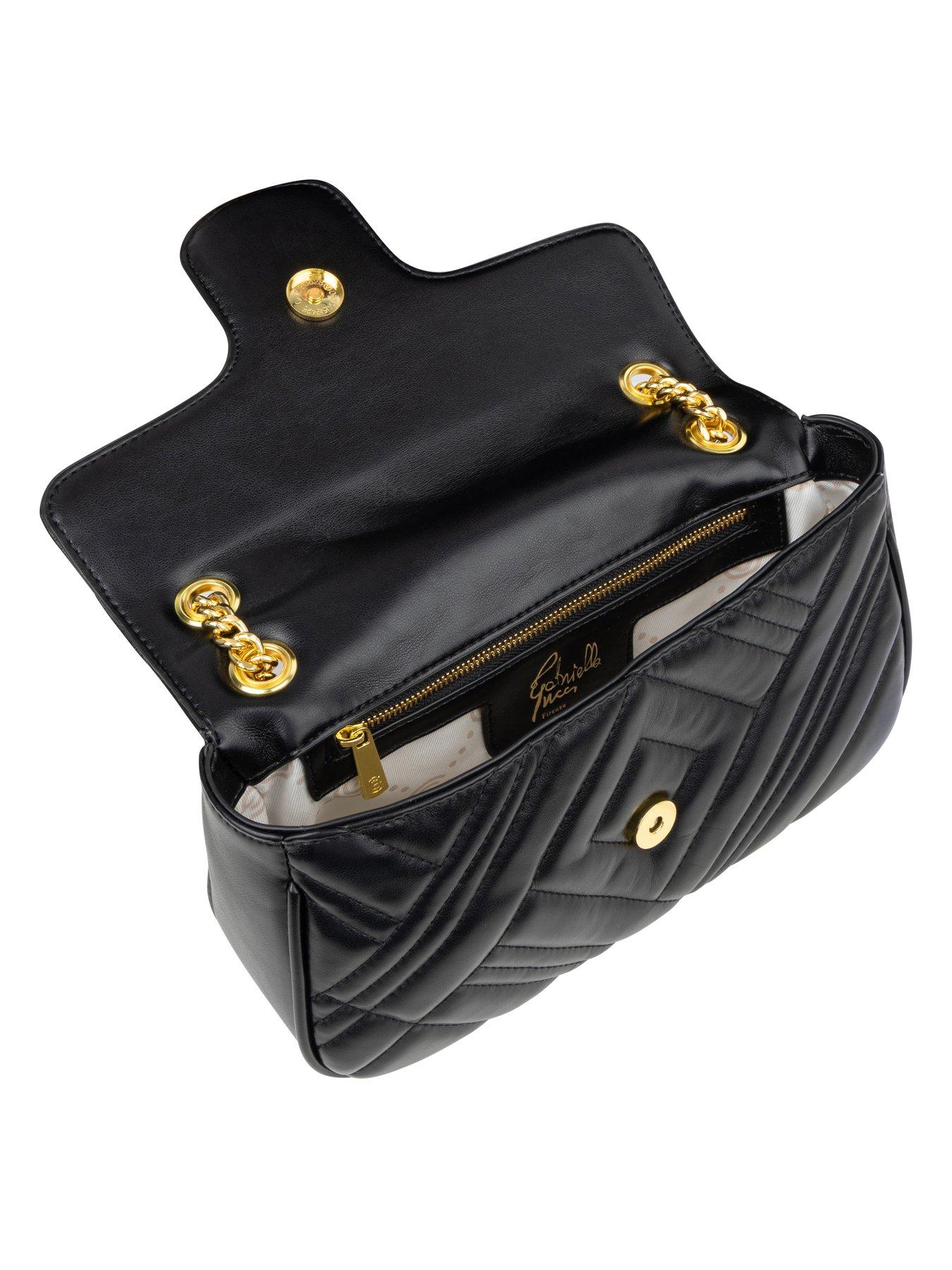 Image 5 of 5 of Gabriella G Designer Gabriella Gucci Cindy Black Crossbody Bag
